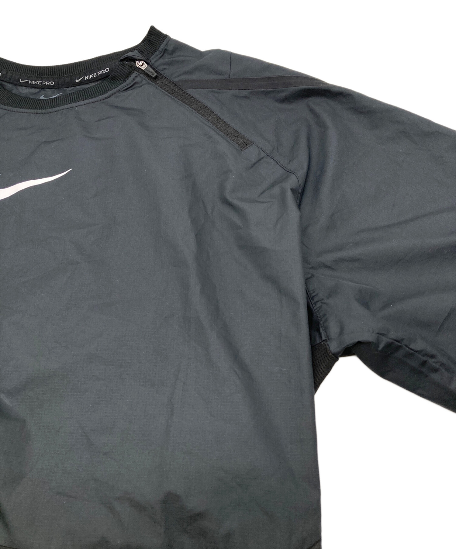 中古・古着通販】NIKE (ナイキ) ドリルトップ ブラック サイズ:XL