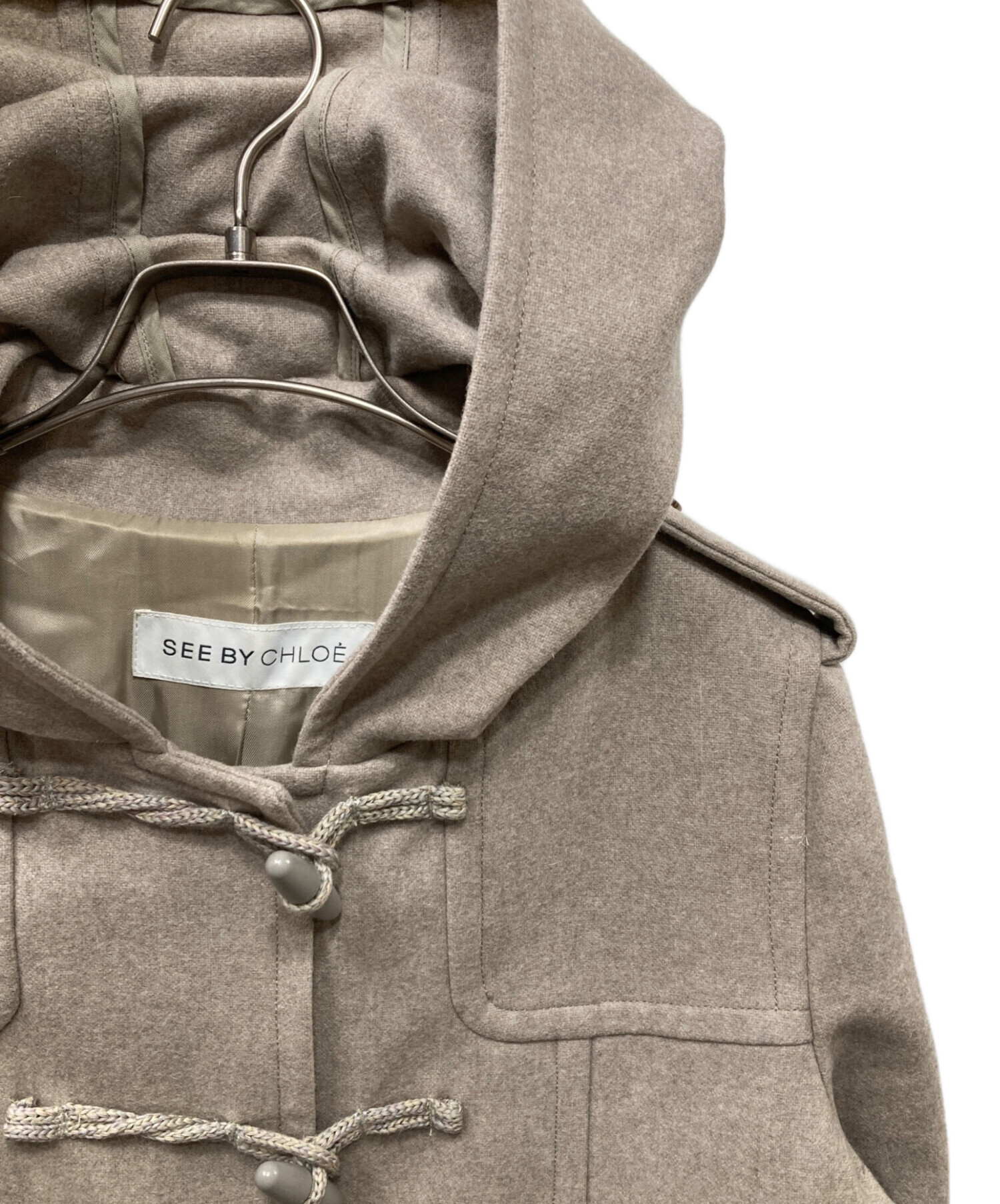 中古・古着通販】SEE BY CHLOE (シーバイクロエ) ダッフルコート