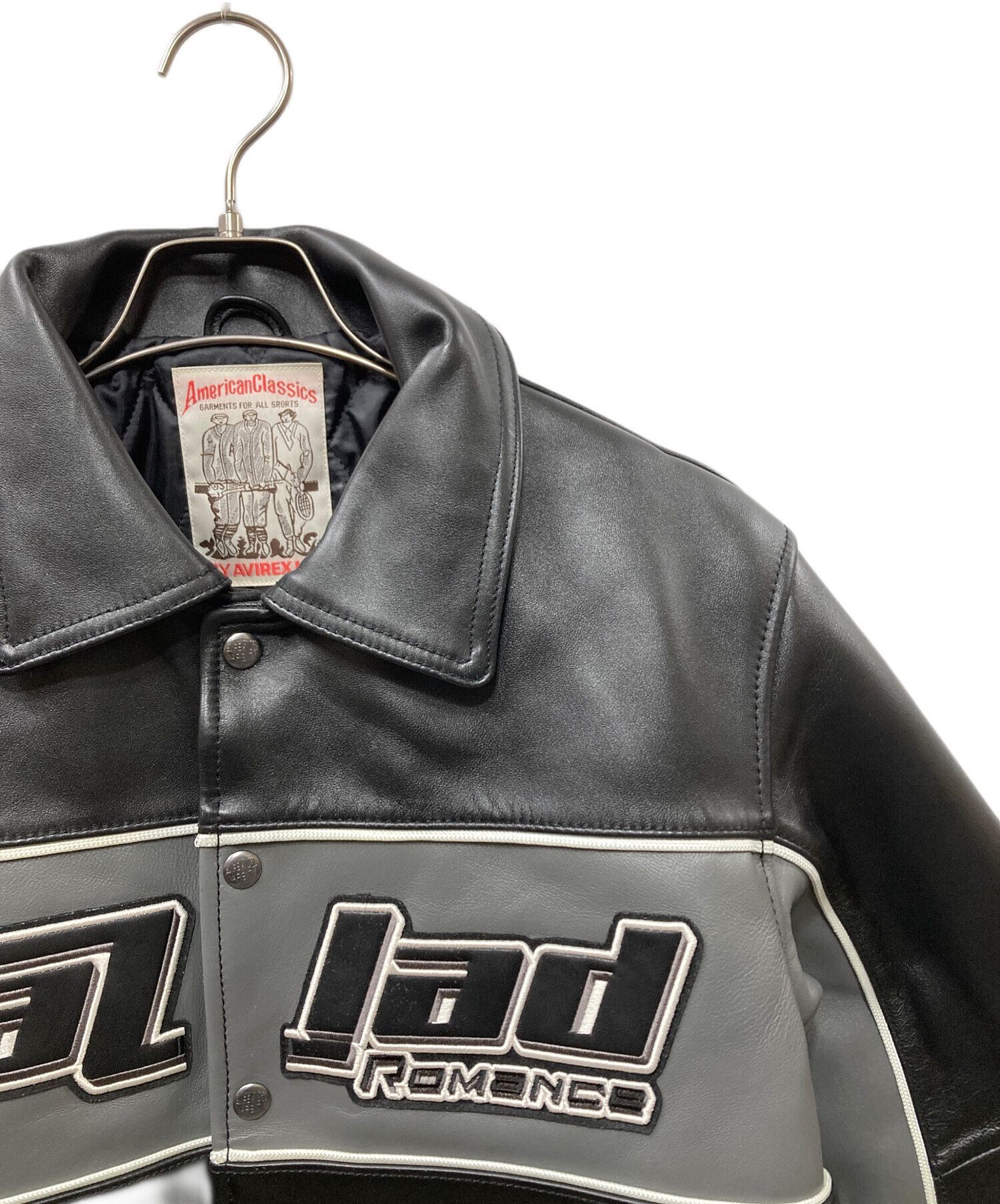 中古・古着通販】AVIREX (アヴィレックス) VALLAD VARSITY LEATHER