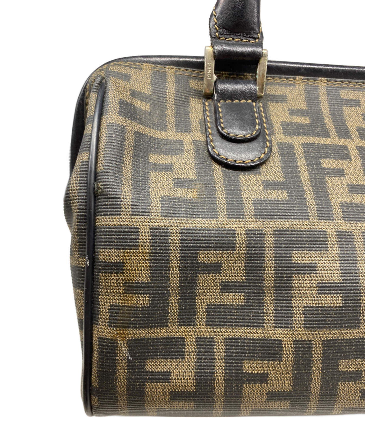 中古・古着通販】FENDI (フェンディ) ズッカ柄ミニボストンバッグ