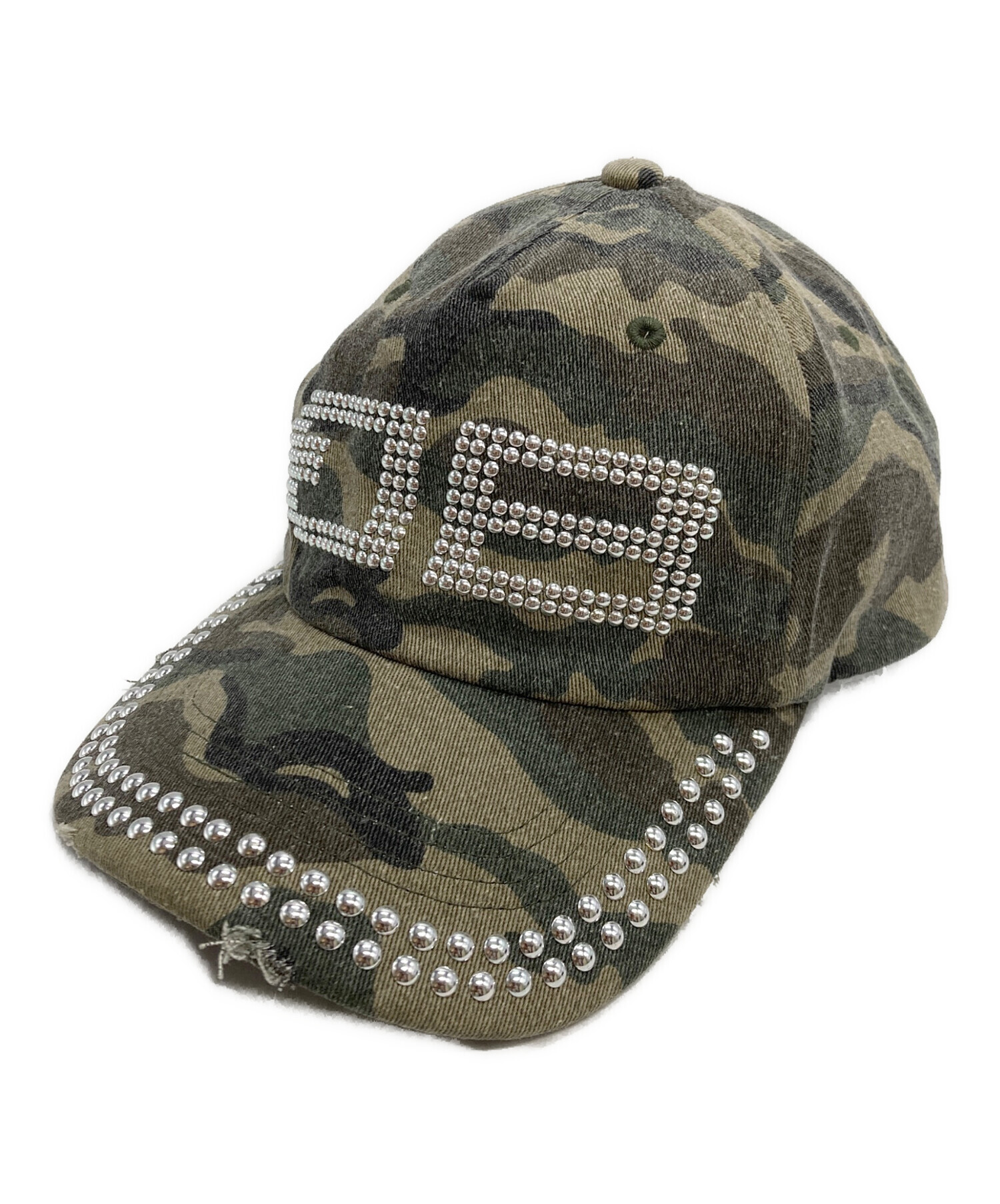 中古・古着通販】BEEDEN (ビーデン) BD STUDS DAMAGE CAP スタッズ