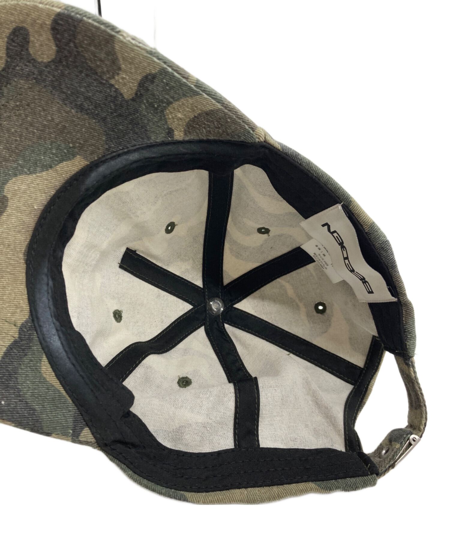 中古・古着通販】BEEDEN (ビーデン) BD STUDS DAMAGE CAP スタッズ