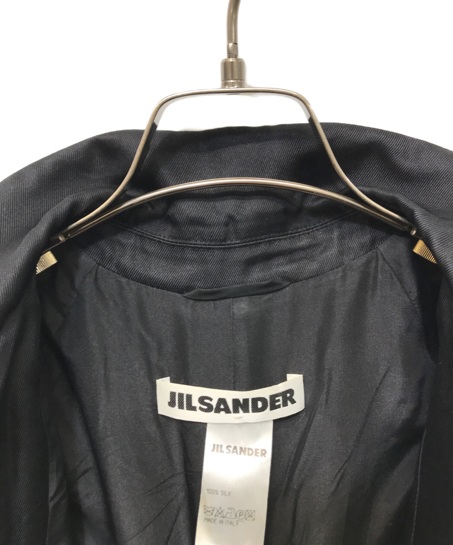 中古・古着通販】JIL SANDER (ジルサンダー) シルクトレンチコート