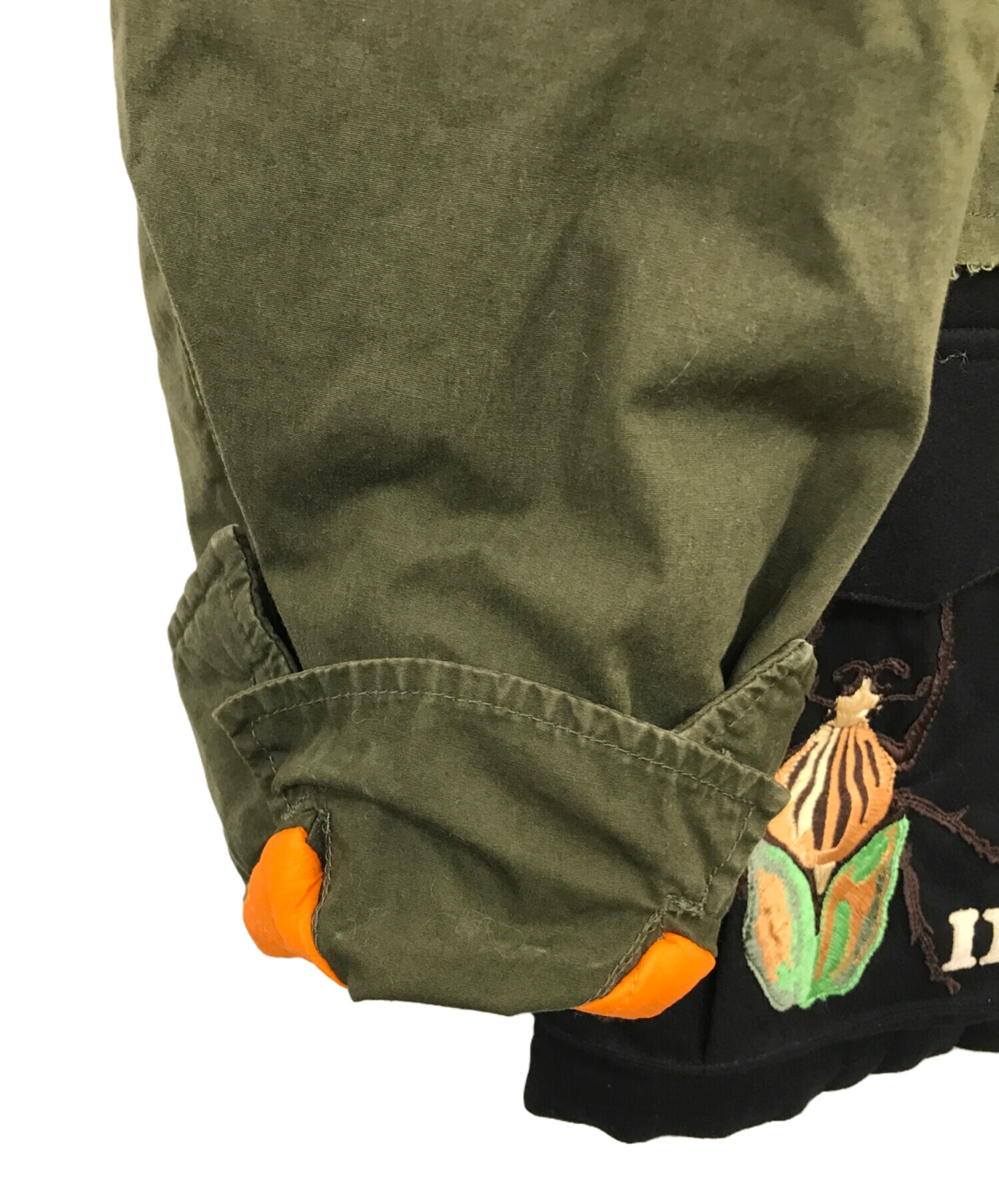 中古・古着通販】GUCCI (グッチ) M-65刺繍ミリタリージャケット