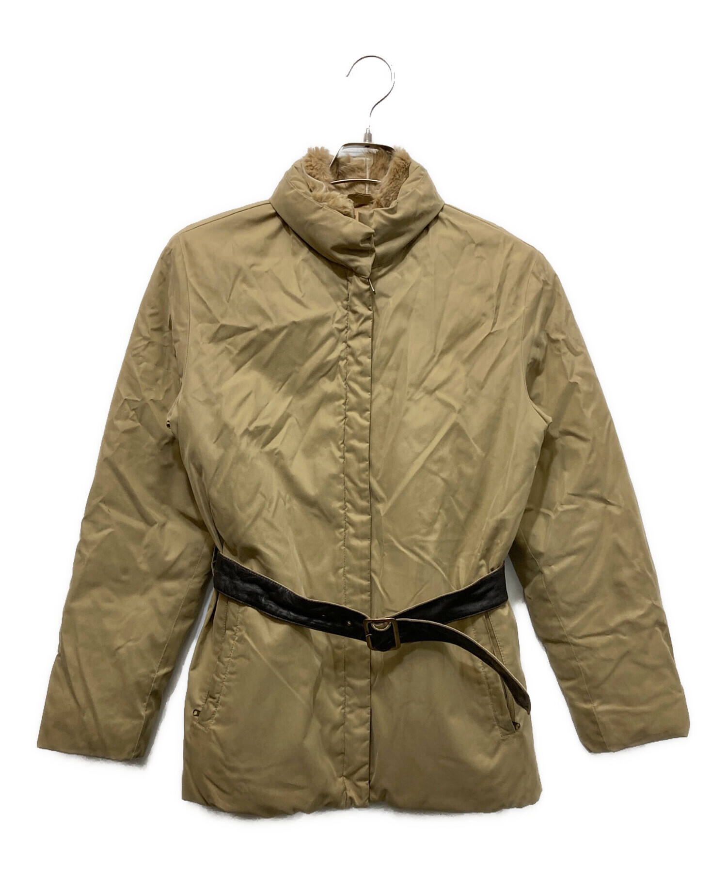 中古・古着通販】MONCLER (モンクレール) ファートリミングダウン