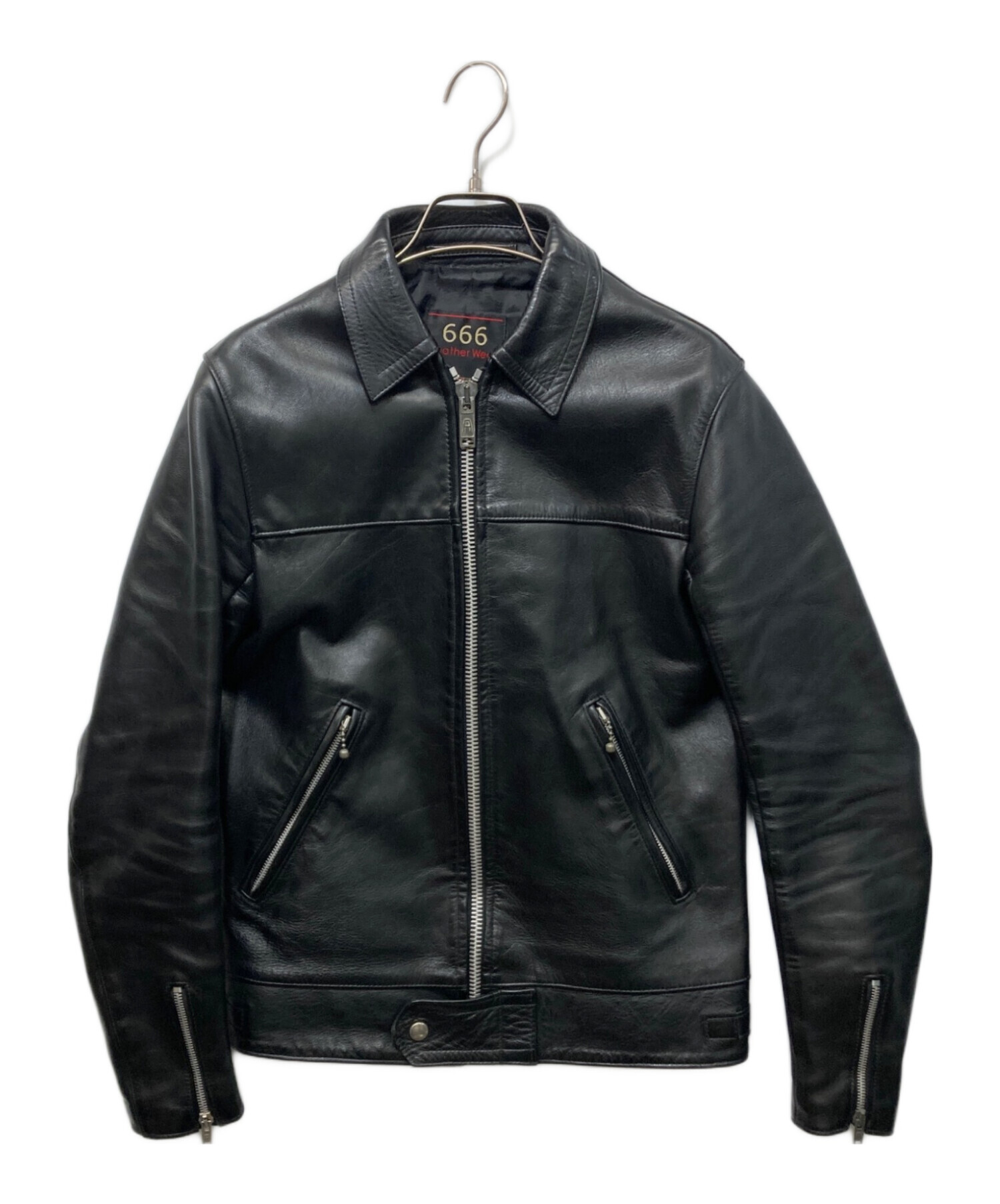 中古・古着通販】666 (666) LJM-9 シングルライダースジャケット