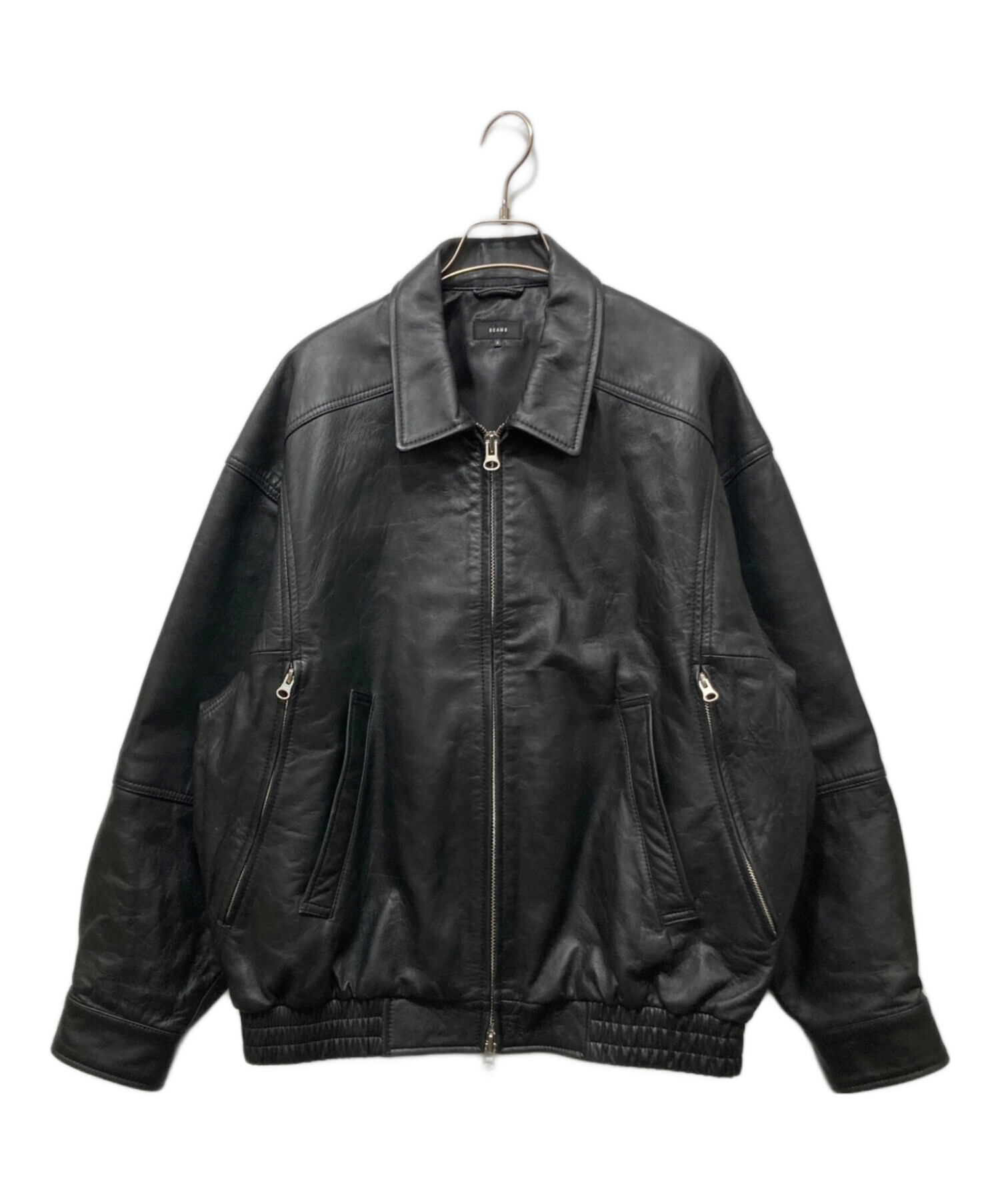 中古・古着通販】BEAMS (ビームス) ワイドフィット 4ポケット レザー