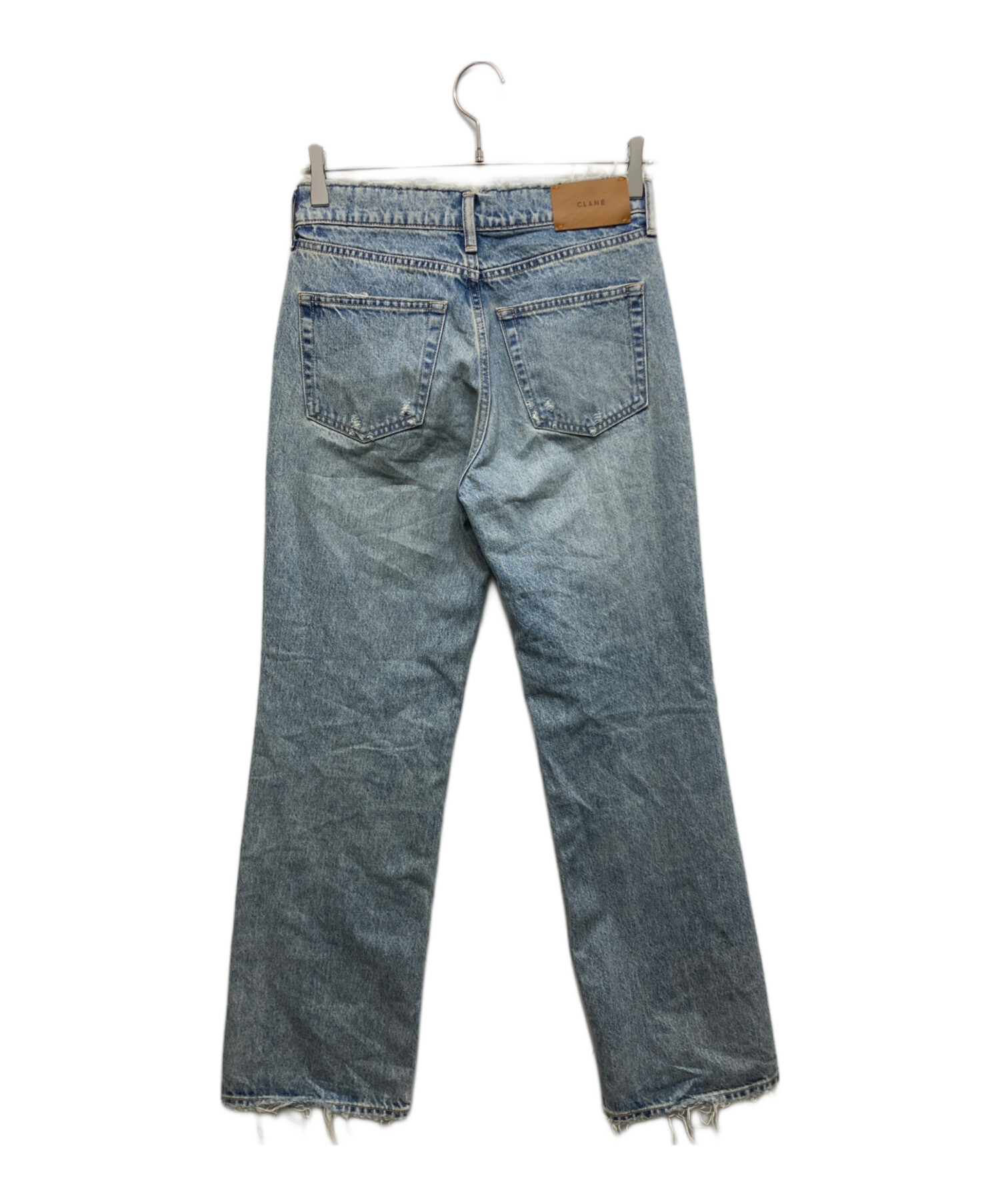 中古・古着通販】CLANE (クラネ) CRASH DENIM PANTS インディゴ サイズ