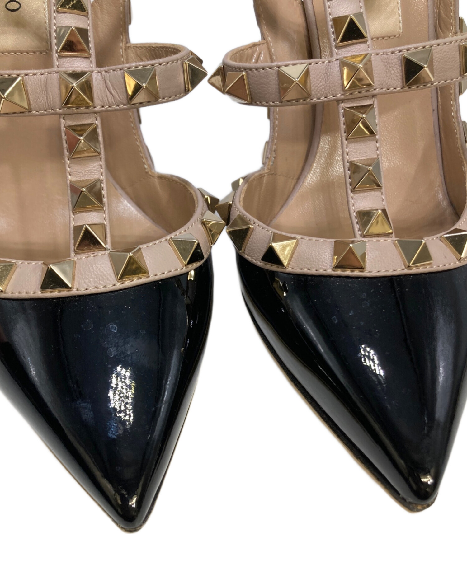 中古・古着通販】VALENTINO (ヴァレンティノ) ロックスタッズ パテント