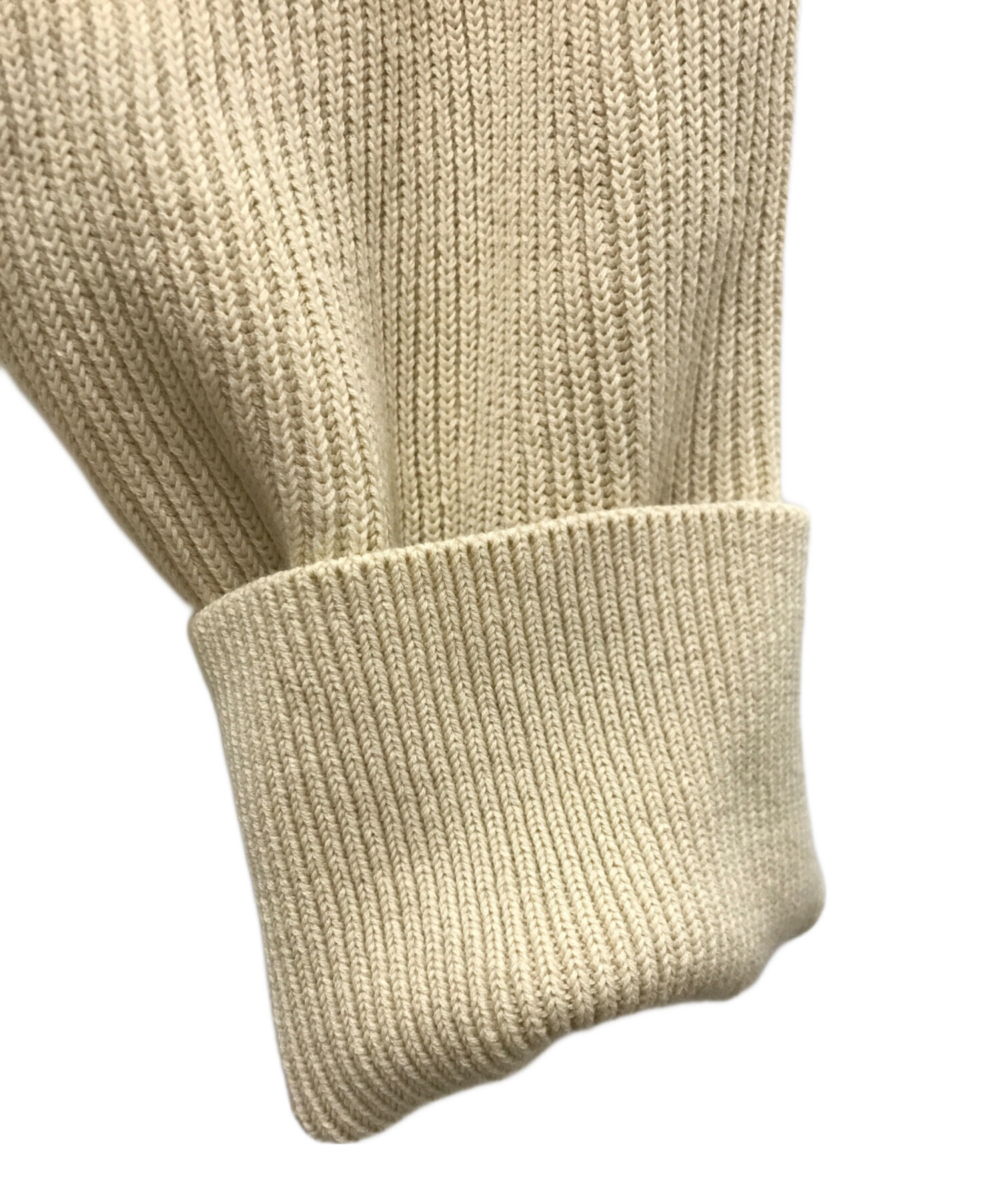 中古・古着通販】AURALEE (オーラリー) SUPER HARD TWIST RIB KNIT BIG