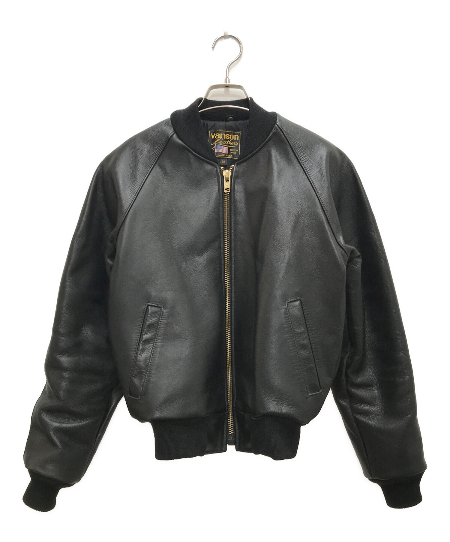 中古・古着通販】VANSON (バンソン) シングルライダースジャケット