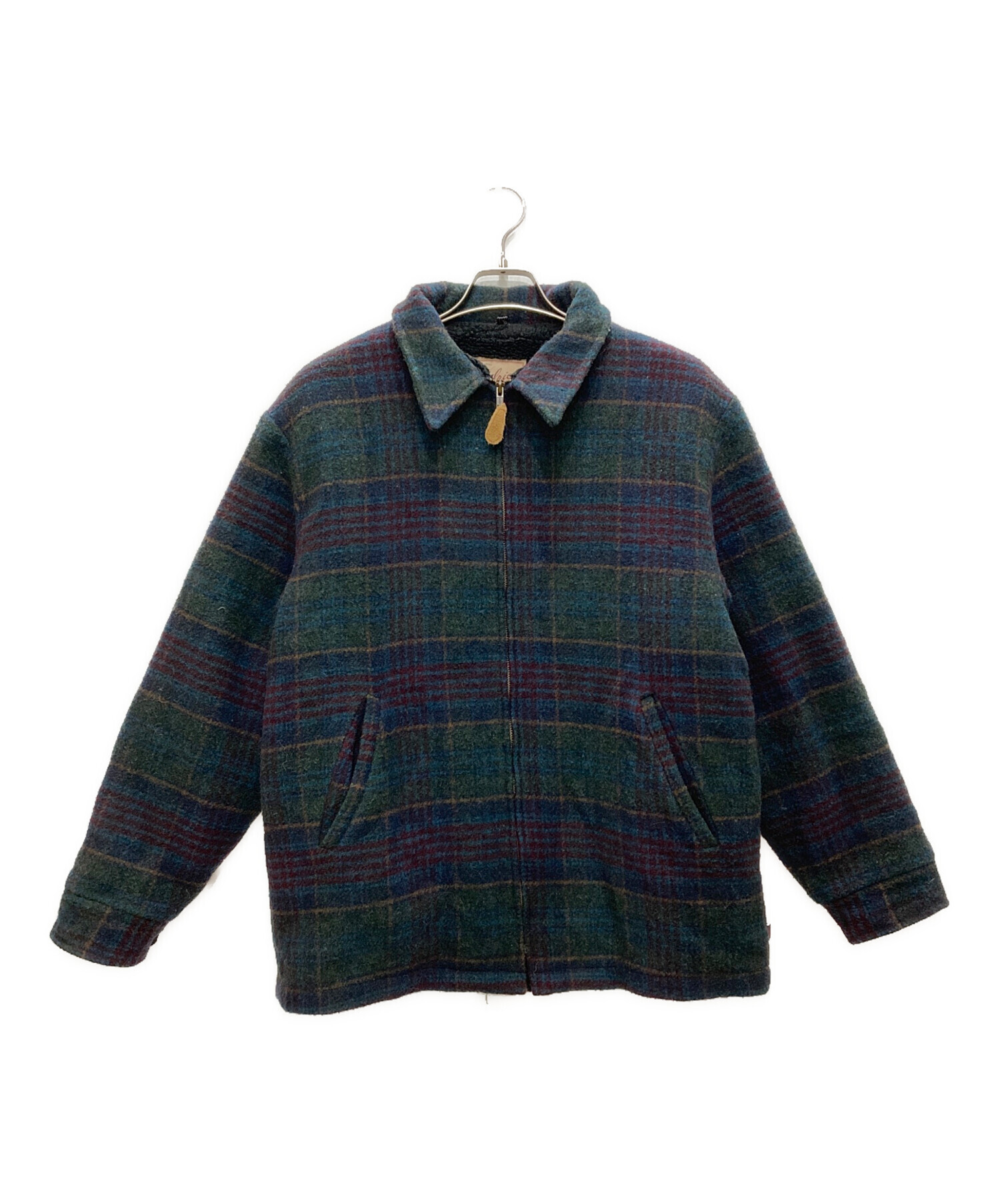 中古・古着通販】WOOLRICH (ウールリッチ) 裏地ボアチェックジャケット