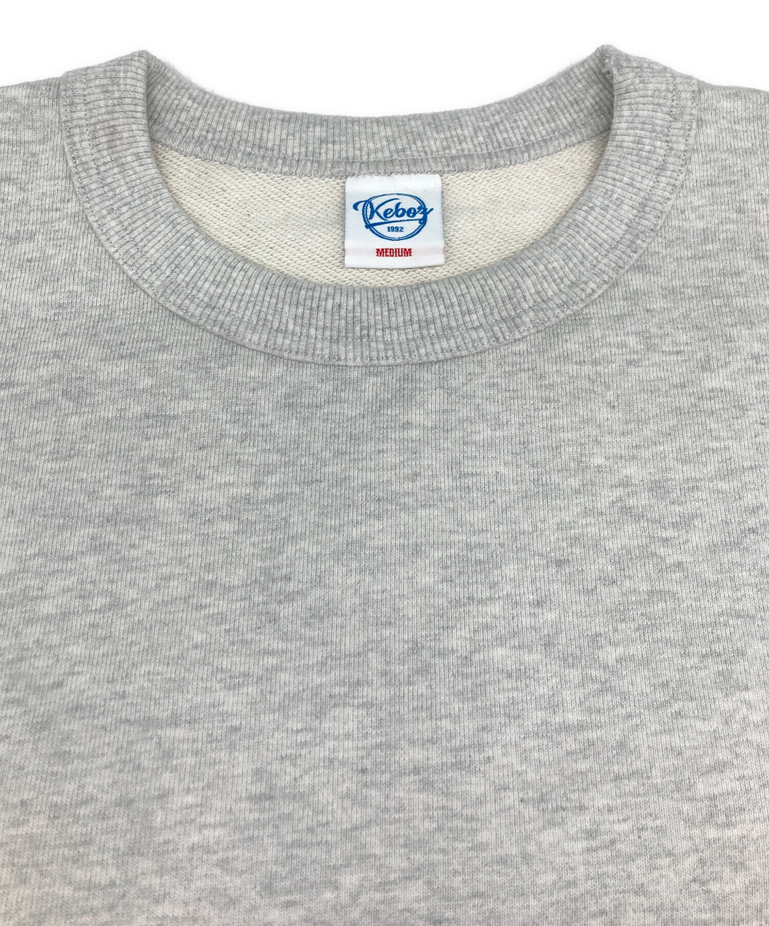 中古・古着通販】KEBOZ (ケボズ) クルーネックスウェット グレー