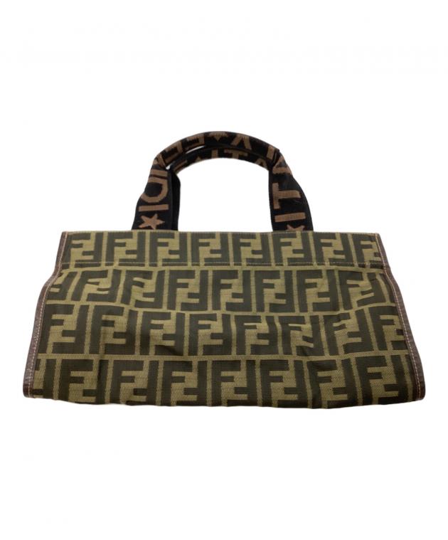中古・古着通販】FENDI (フェンディ) ズッカ柄パッカブルトートバッグ