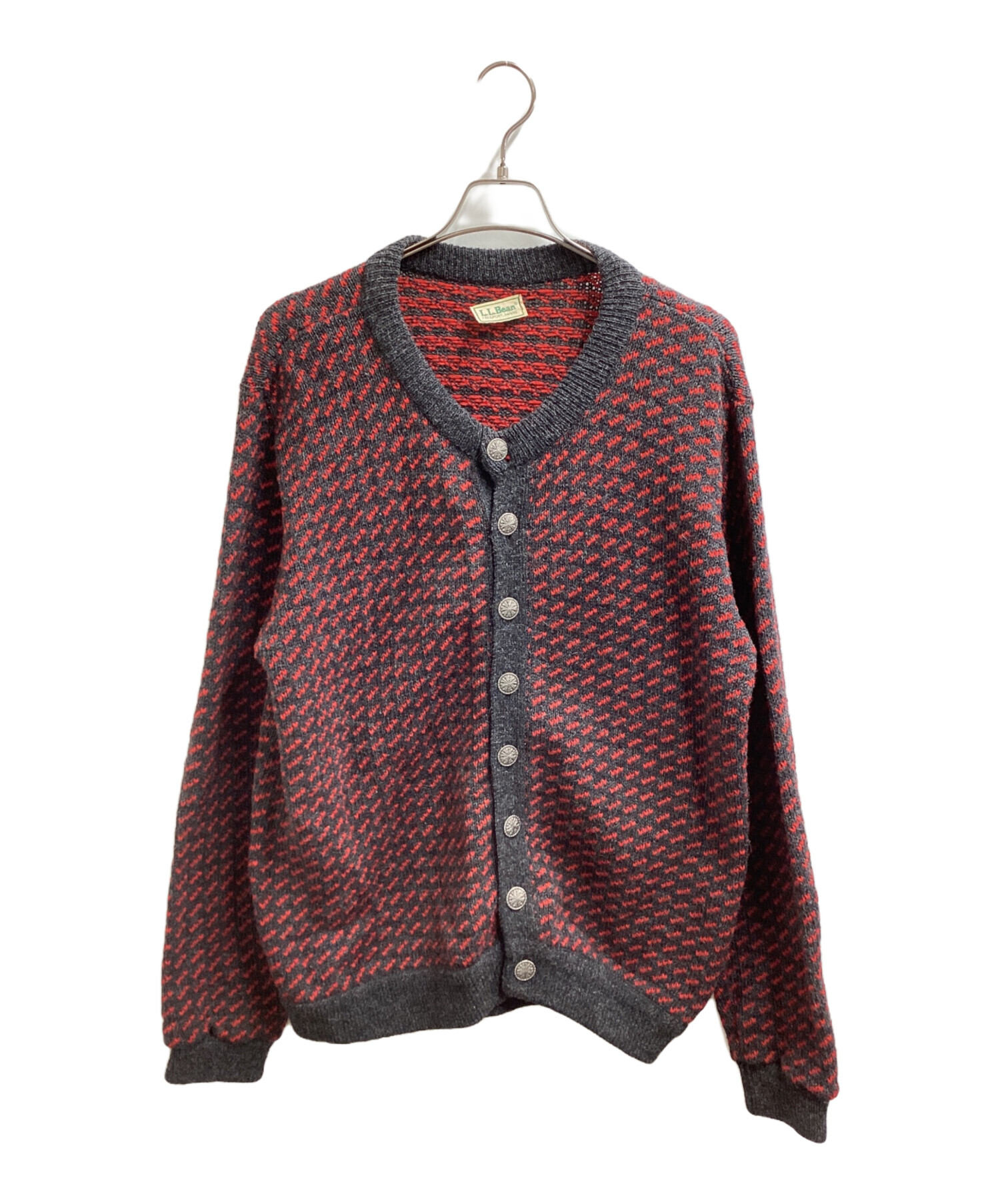 中古・古着通販】L.L.Bean (エルエルビーン) バーズアイウールニット