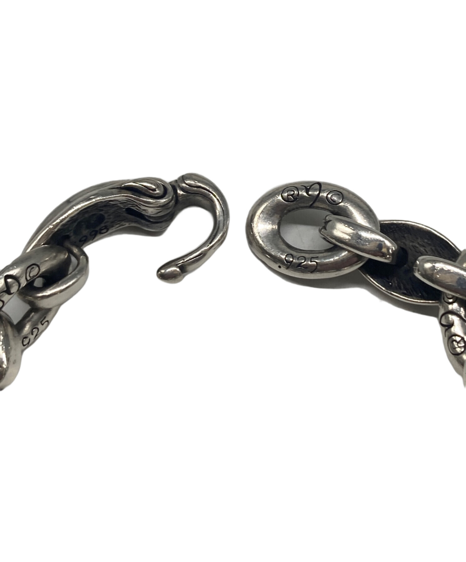 中古・古着通販】NAGUAL (ナグァール) シルバーブレスレット チェーン