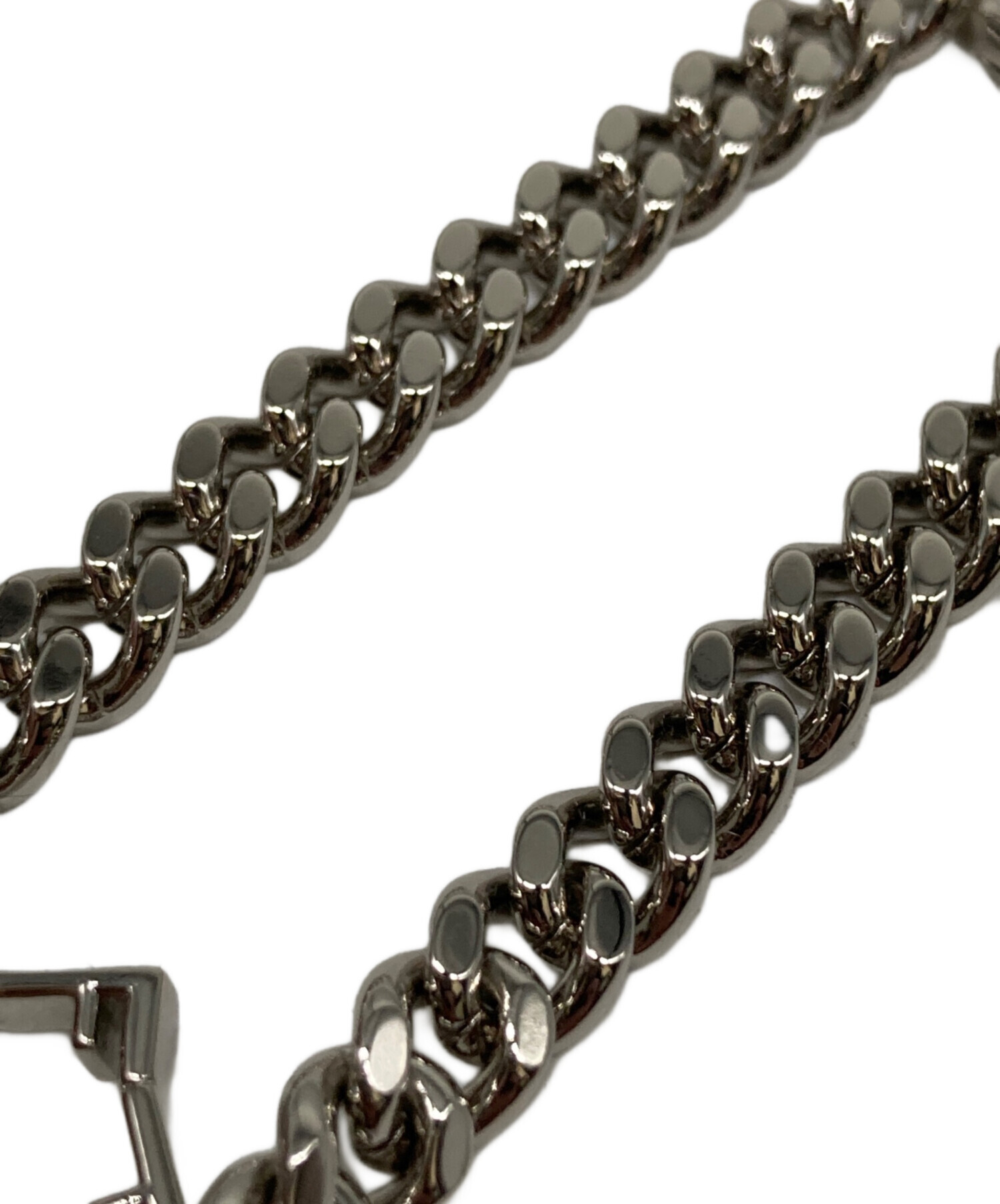 中古・古着通販】FENDI (フェンディ) チェーンブレスレット シルバー