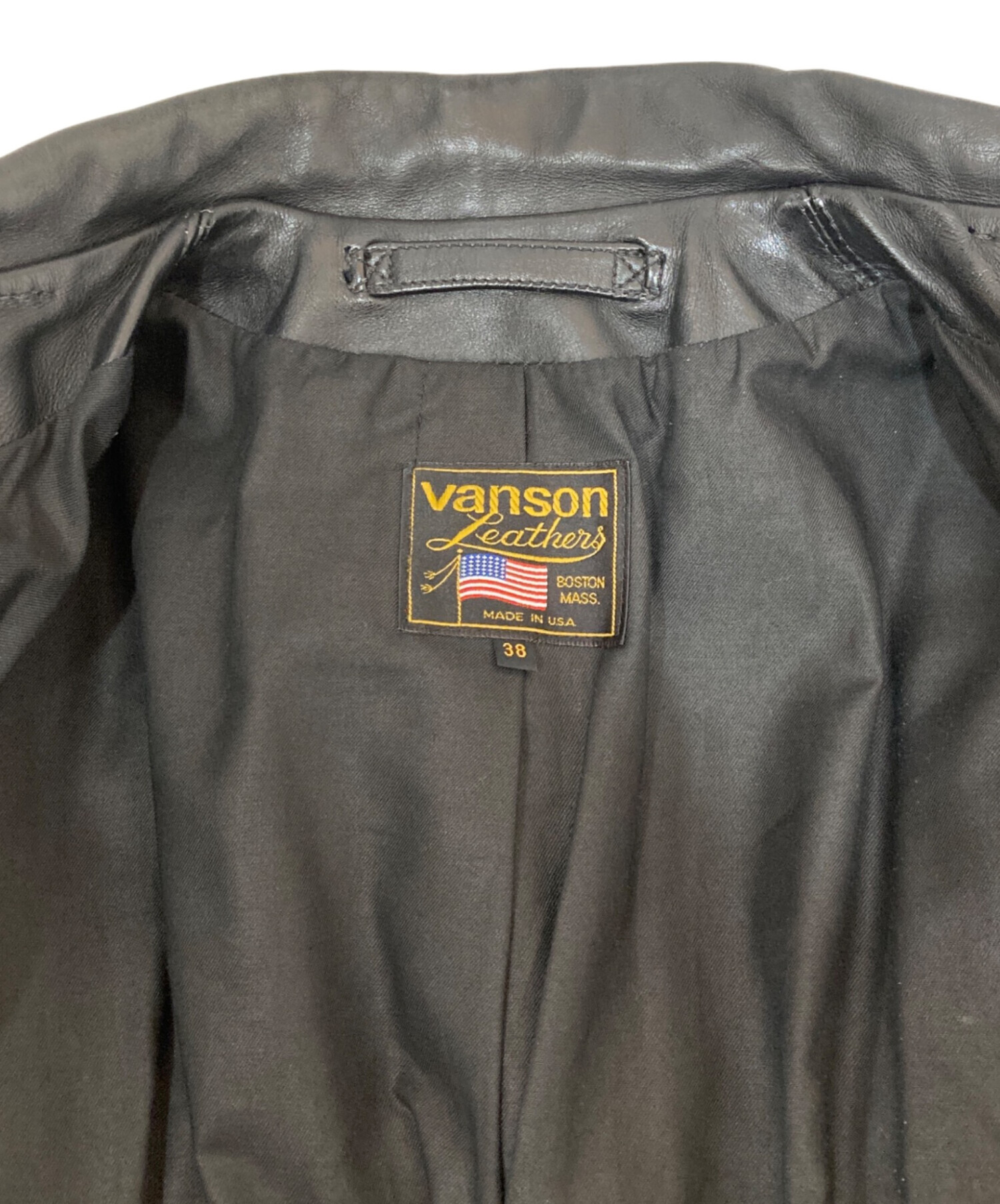 中古・古着通販】VANSON (バンソン) エンフィールドレザージャケット