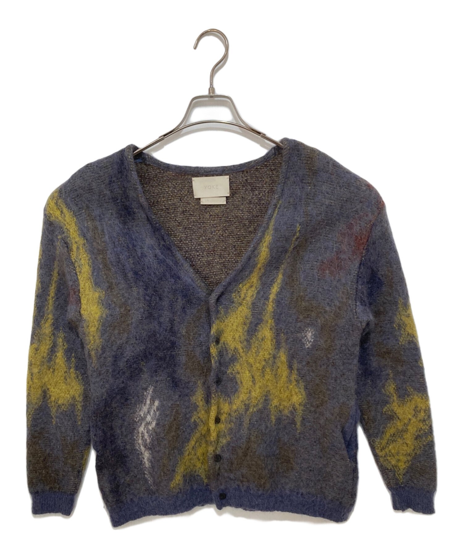 中古・古着通販】YOKE (ヨーク) STILL JACQUARD CARDIGAN(スティルジャ