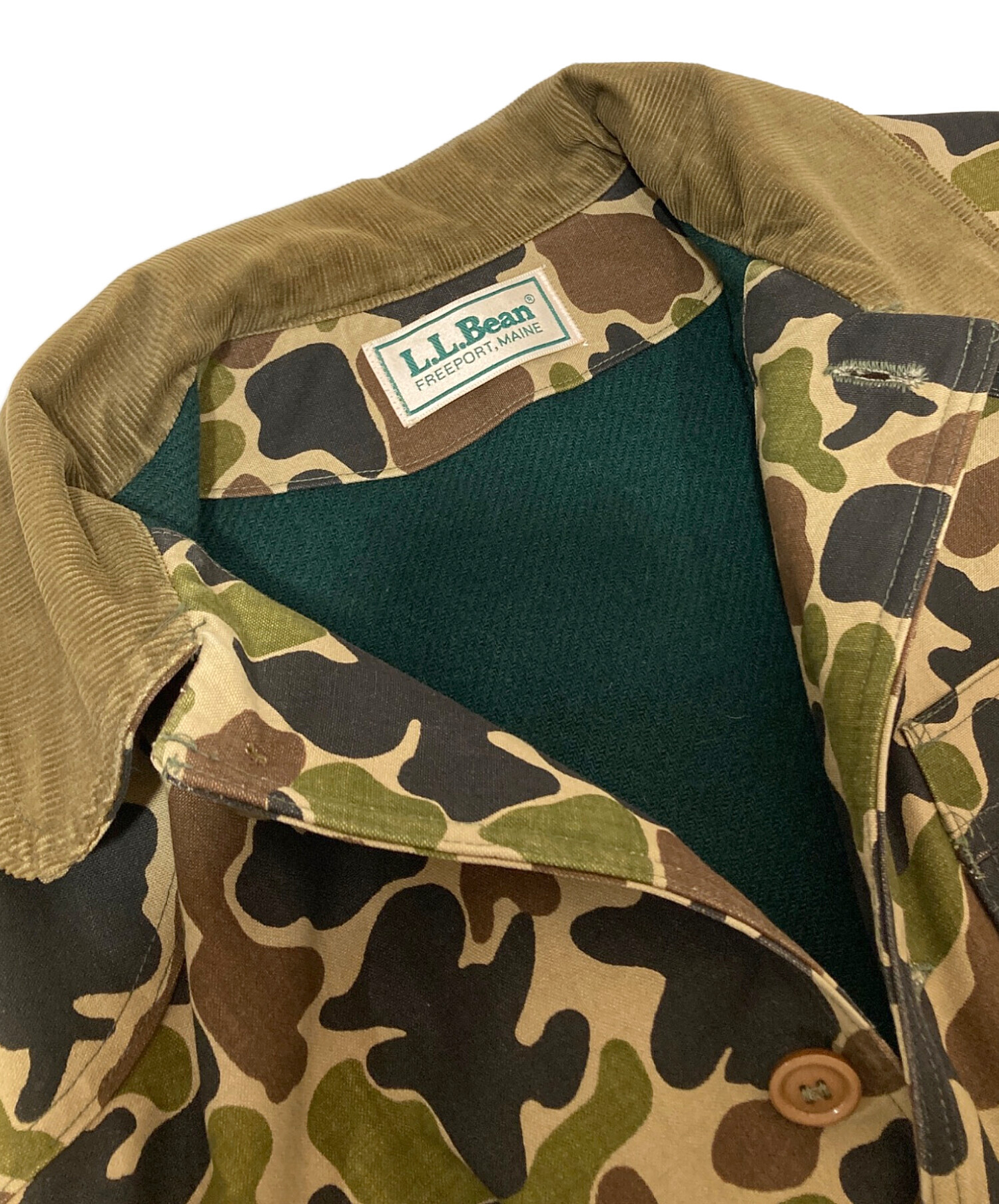 中古・古着通販】L.L.Bean (エルエルビーン) 迷彩柄フィールドコート