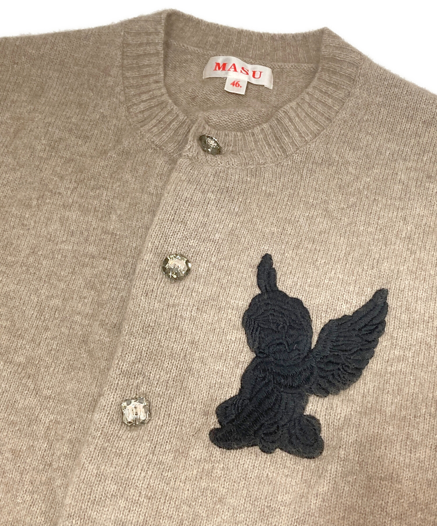 中古・古着通販】masu (エムエーエスユー) 24AW ANGEL EMBROIDERED