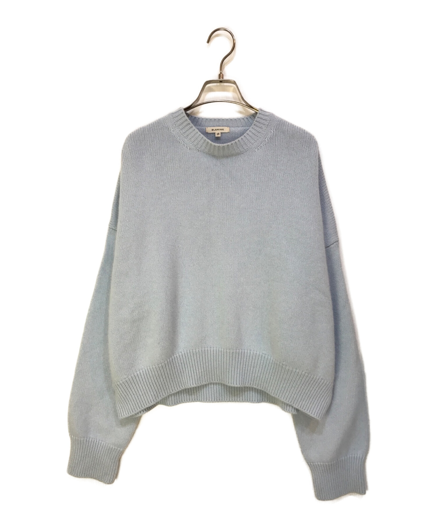 中古・古着通販】BLAMINK (ブラミンク) ウールカシミヤ5Gクルーネック