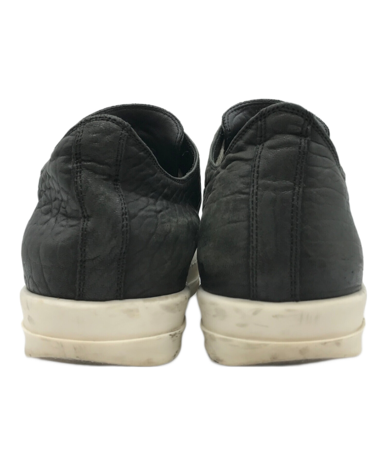 中古・古着通販】RICK OWENS (リックオウエンス) RAMONES LOW レザー