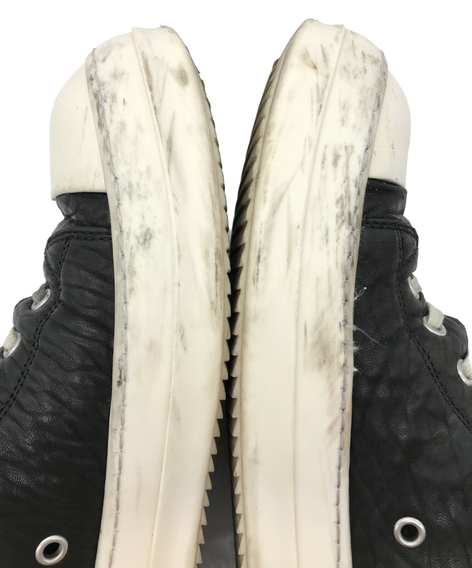 中古・古着通販】RICK OWENS (リックオウエンス) RAMONES LOW レザー