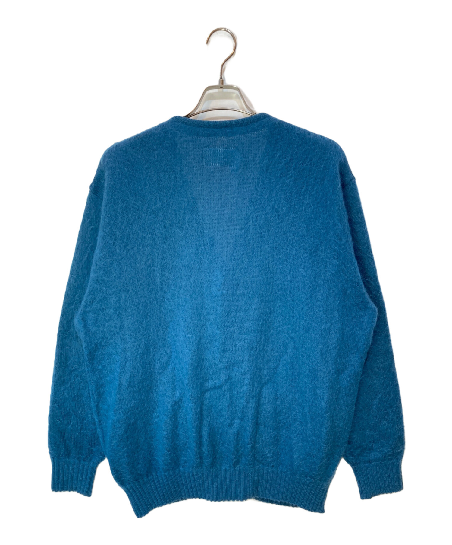 中古・古着通販】WACKO MARIA (ワコマリア) MOHAIR CARDIGAN ブルー