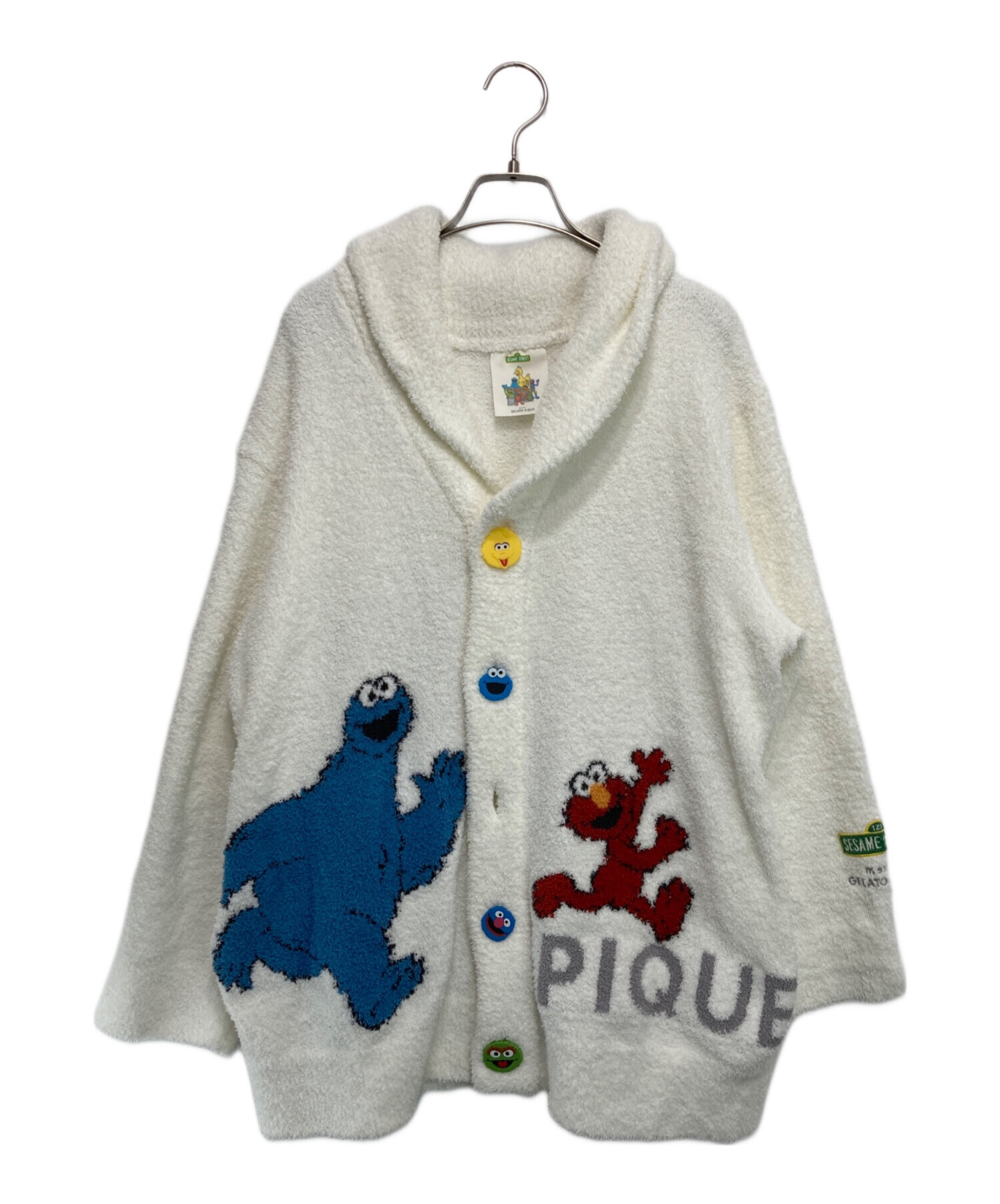 ジェラートピケ ジェラートピケ セサミストリート ジャガードショール