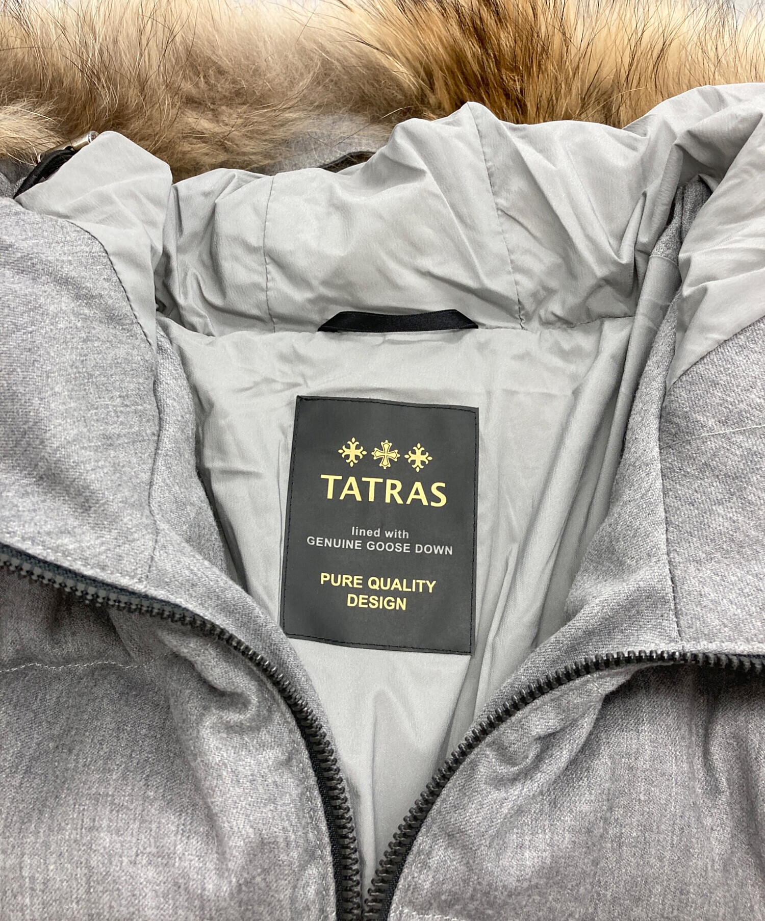 中古・古着通販】TATRAS (タトラス) SPERANZA ダウンジャケット グレー