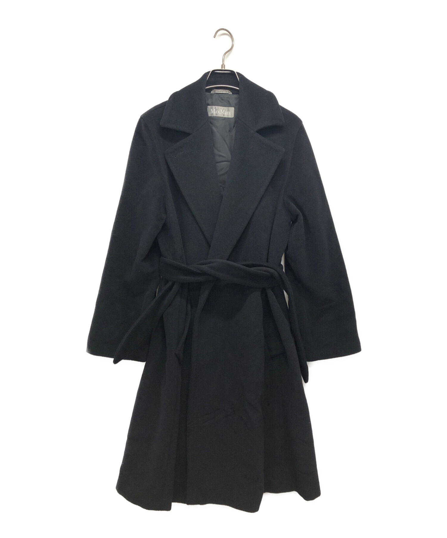 中古・古着通販】MaxMara (マックスマーラ) アンゴラ混ロングコート