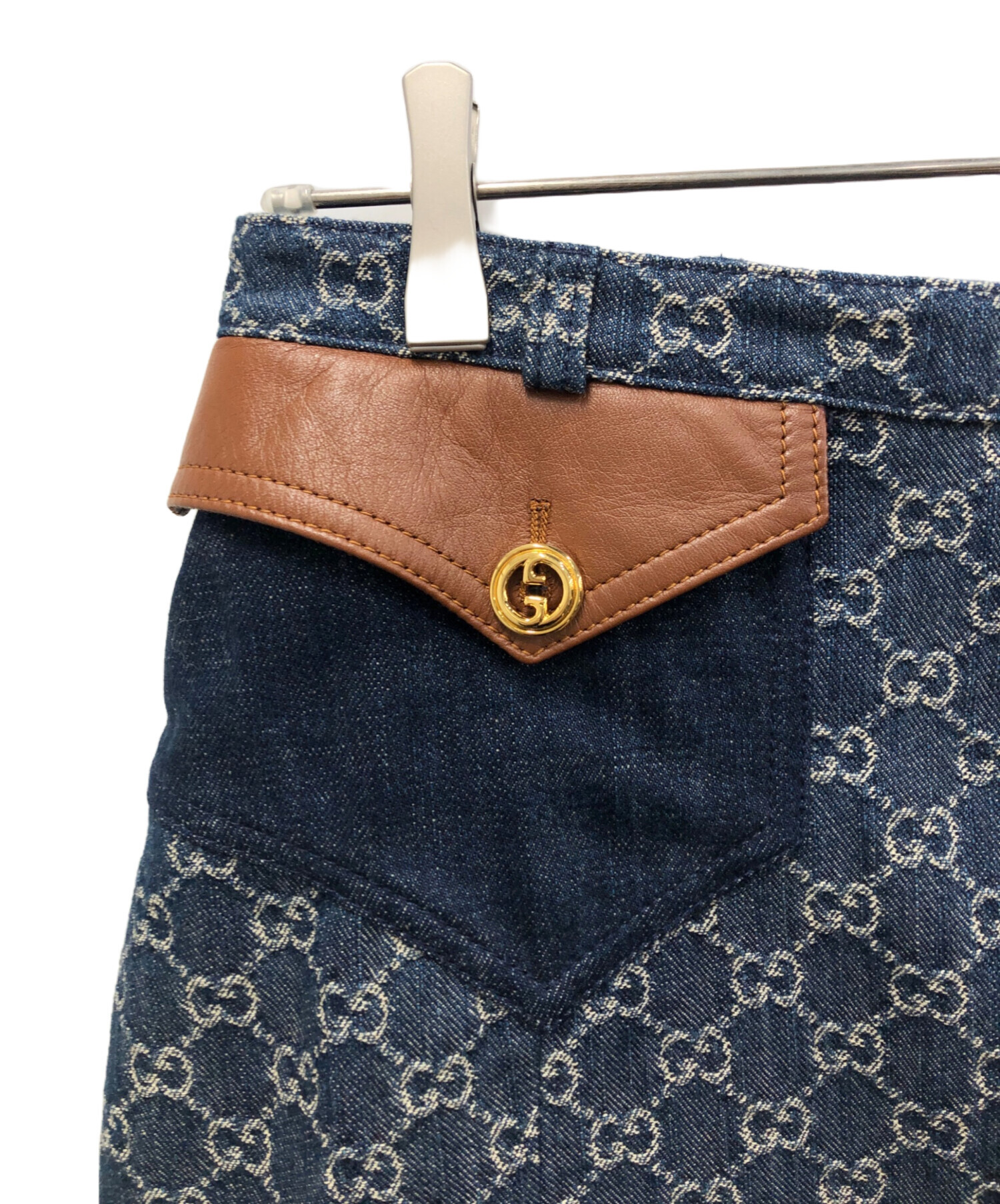 中古・古着通販】GUCCI (グッチ) GG総柄ウォッシュドオーガニック