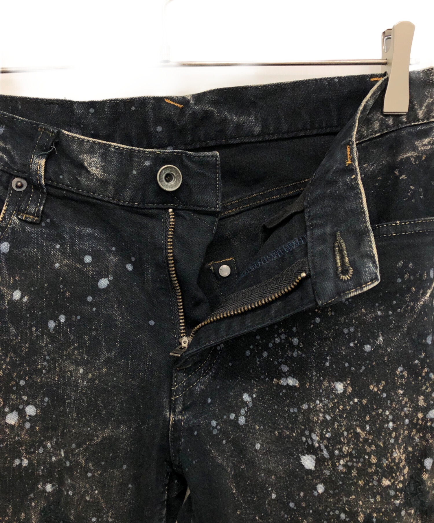 中古・古着通販】L.G.B (ルグランブルー) ペイント加工デニムパンツ