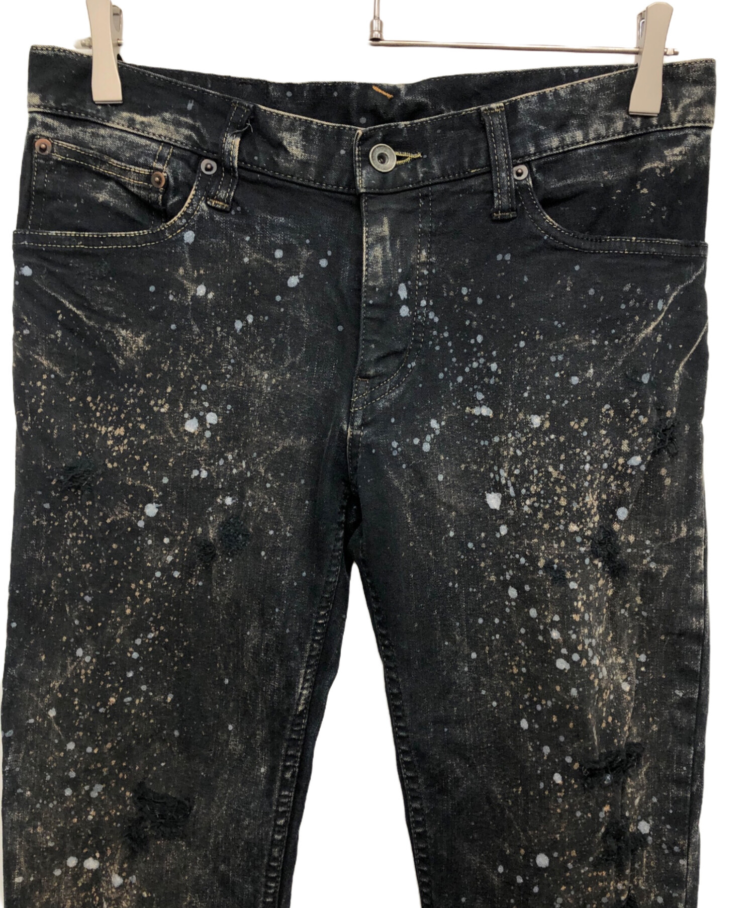 中古・古着通販】L.G.B (ルグランブルー) ペイント加工デニムパンツ