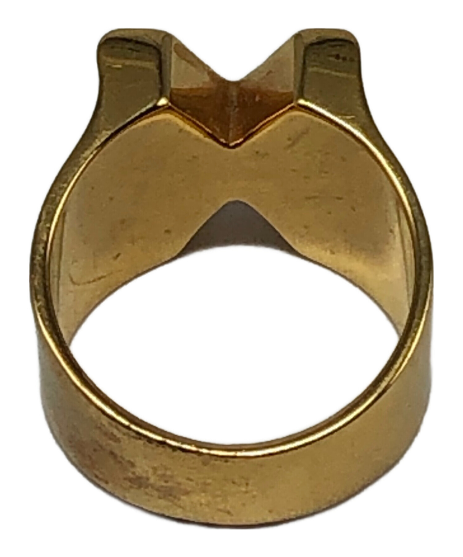 中古・古着通販】Chloe (クロエ) イニシャルリング ブルー サイズ:14号