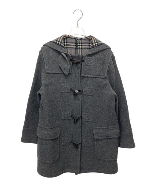 BURBERRY ダッフルコート S グレー ウール キッズ 120-130程度
