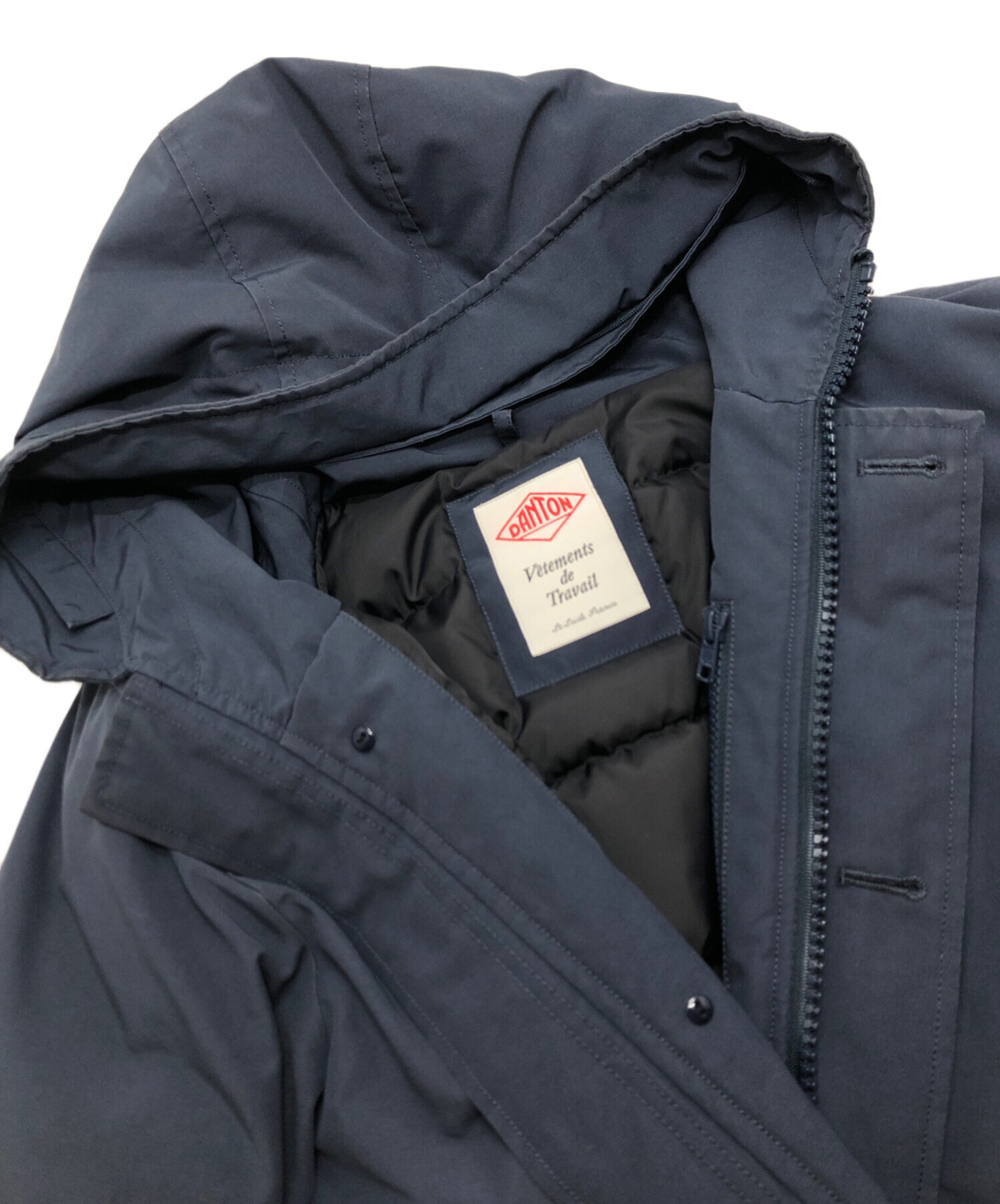 中古・古着通販】DANTON (ダントン) ダウンジャケット ネイビー サイズ