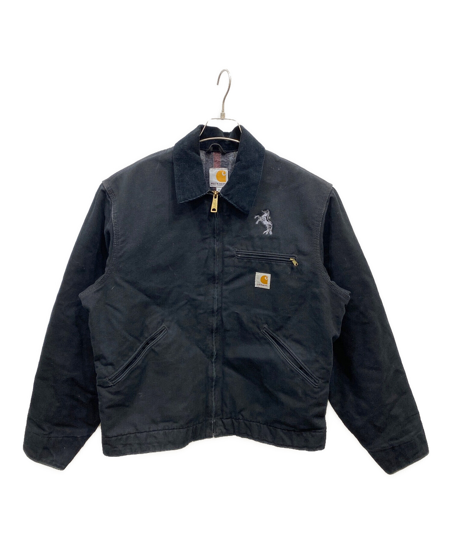 中古・古着通販】CarHartt (カーハート) 刺繍入りデトロイトジャケット