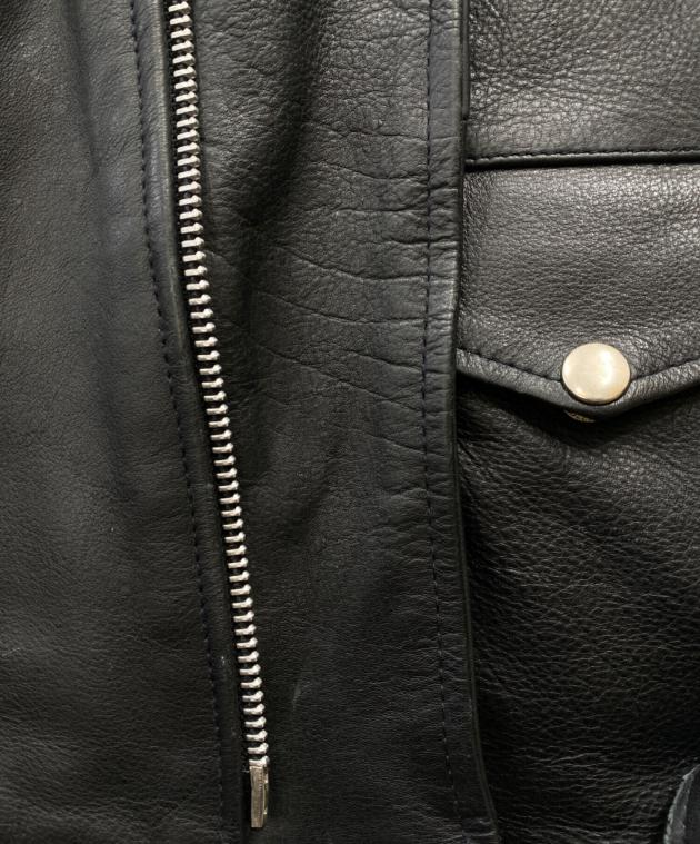 中古・古着通販】CUIRS LONDON (キュイーロンドン) レザーダブル