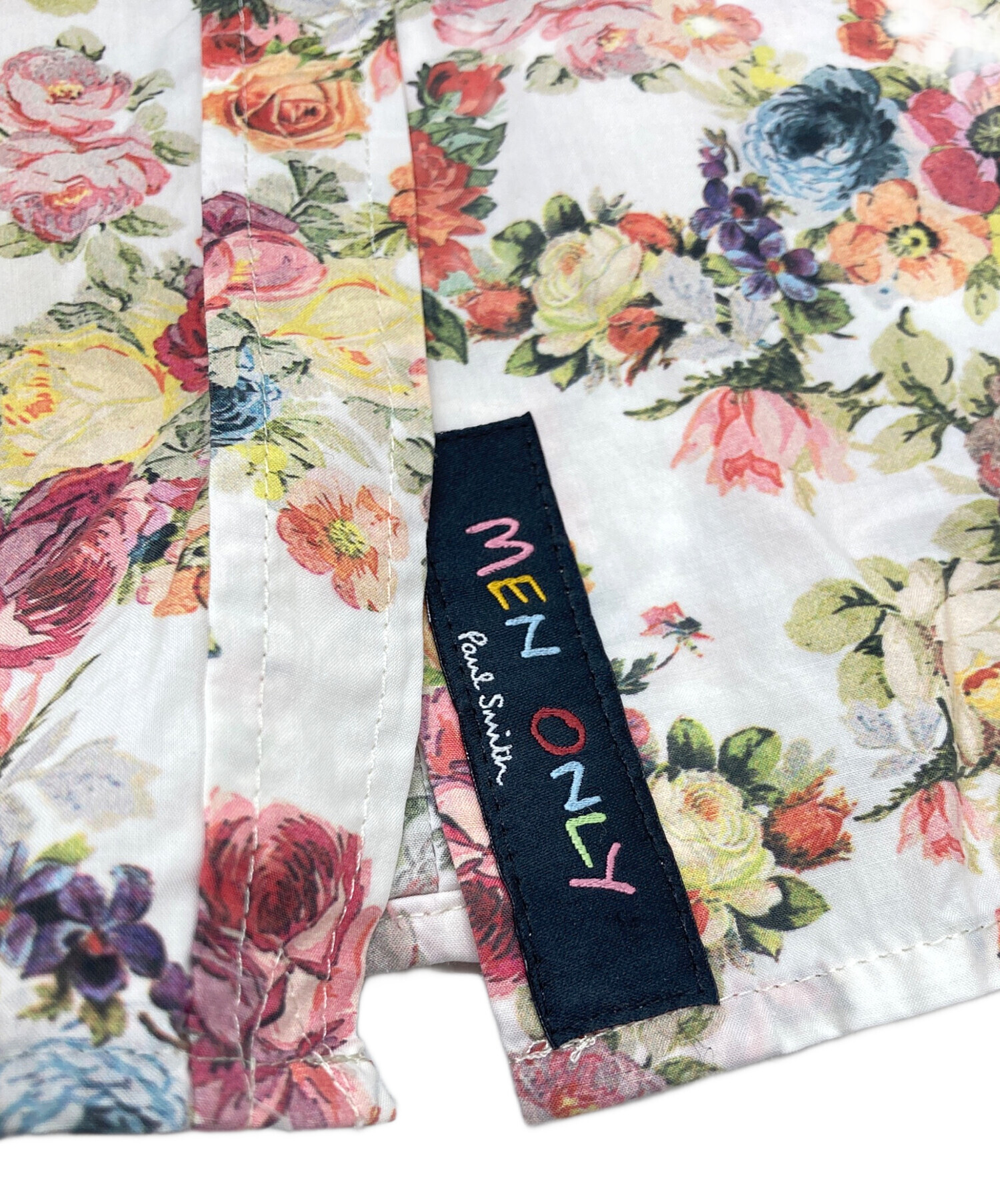 中古・古着通販】PAUL SMITH (ポールスミス) 花柄シャツ アイボリー