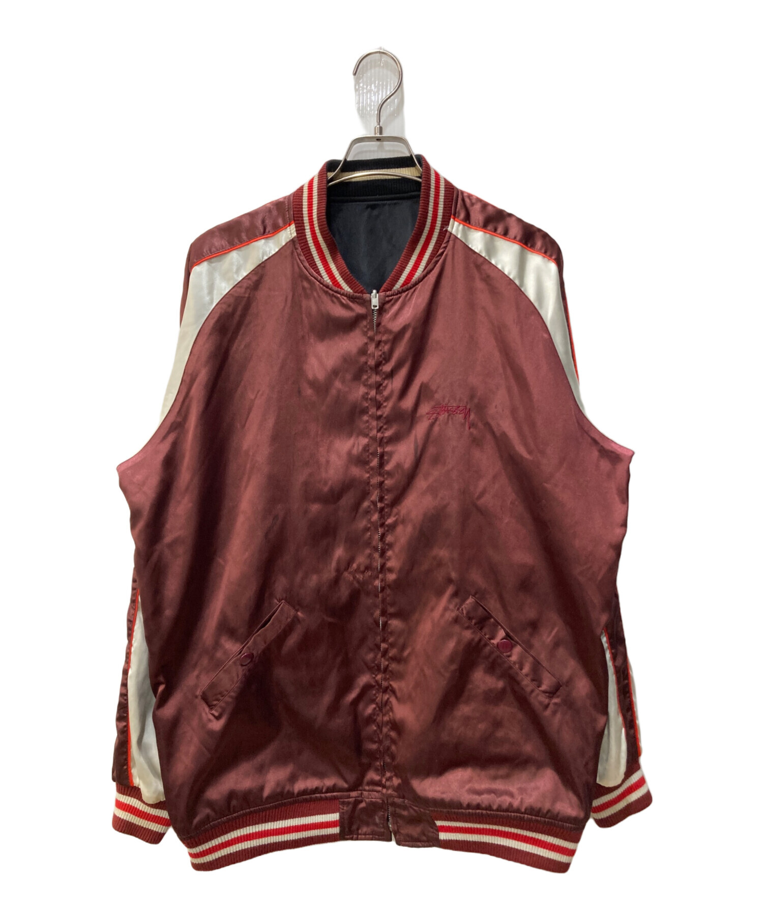 中古・古着通販】stussy (ステューシー) リバーシブルスカジャン