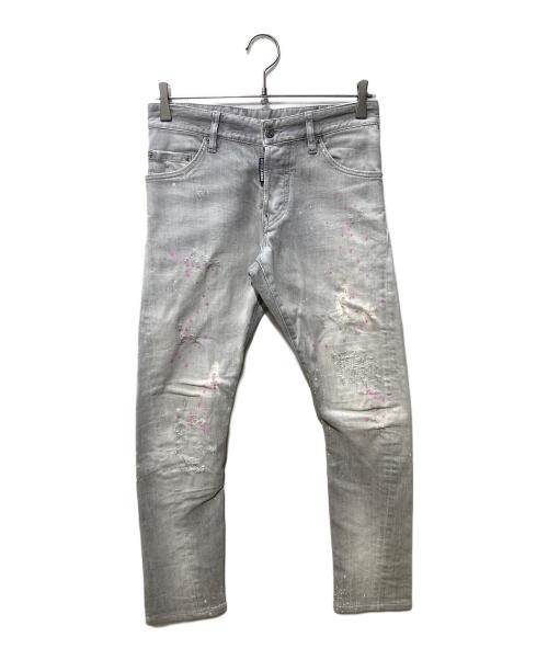 中古・古着通販】DSQUARED2 (ディースクエアード) ペンキ加工デニム