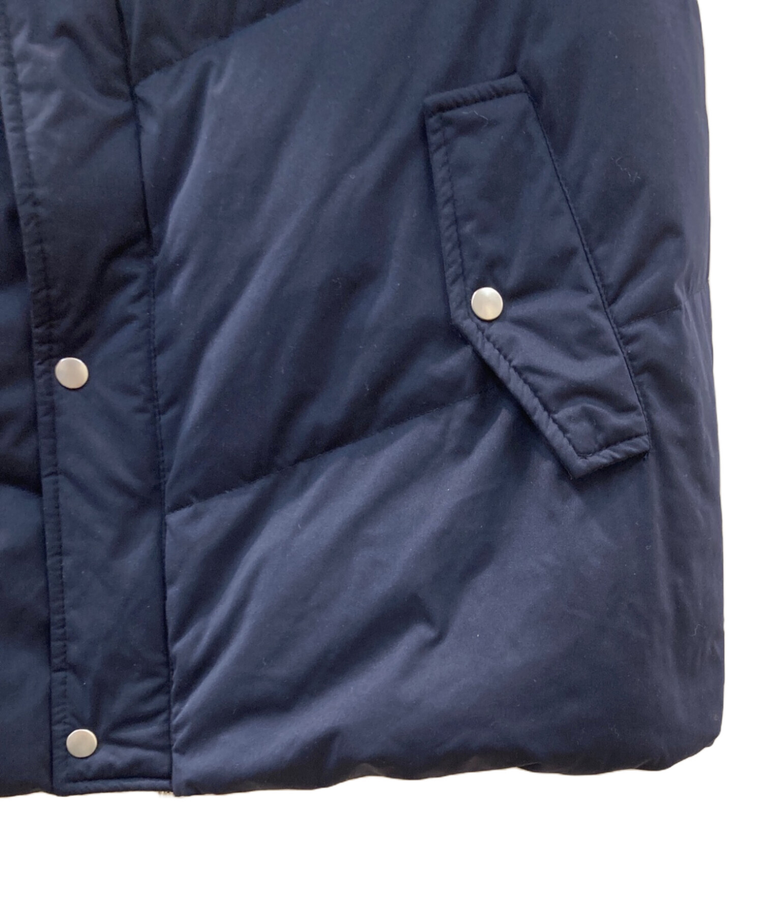 中古・古着通販】muta MARINE (ムータマリン) ダウンベスト ネイビー