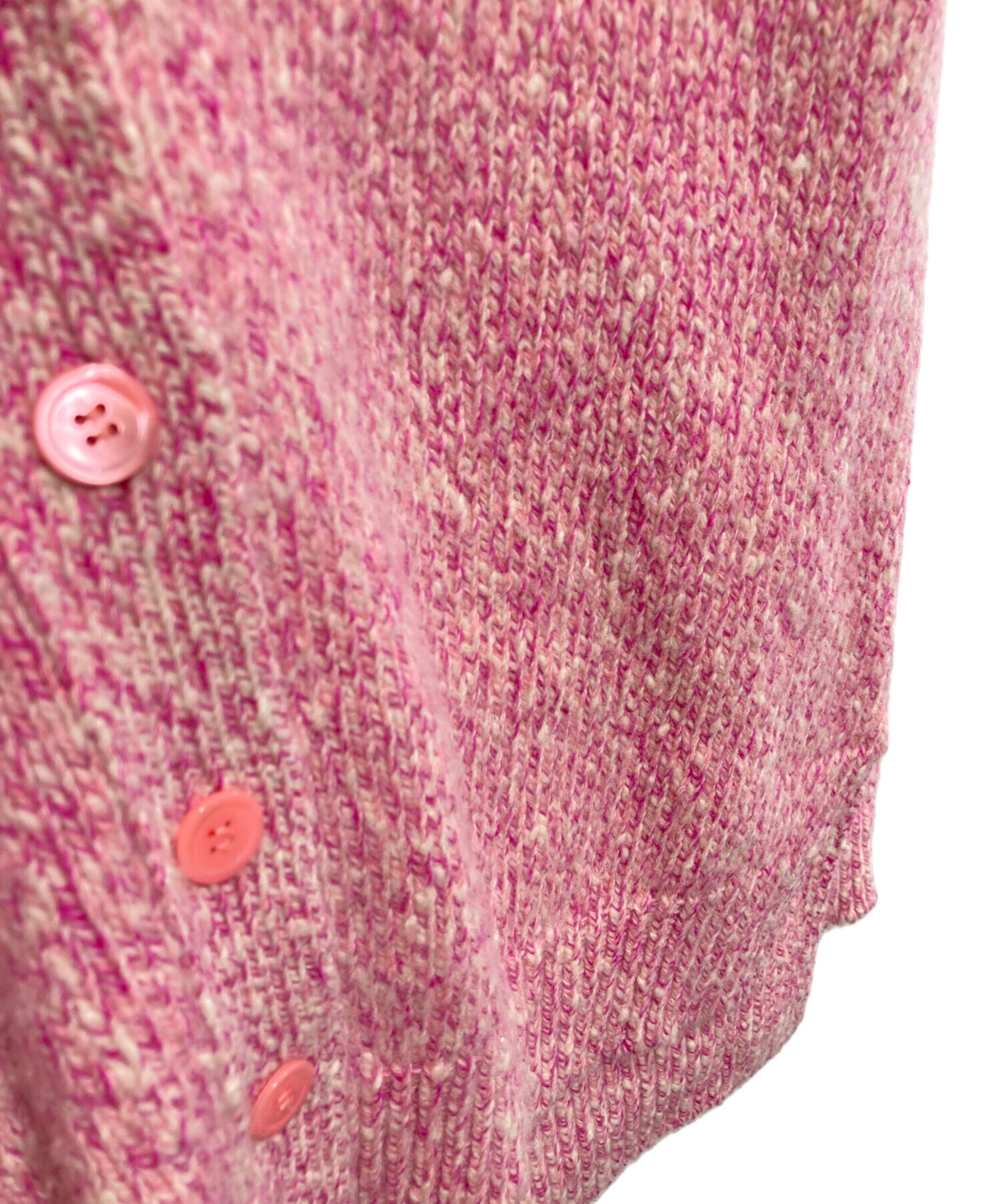 中古・古着通販】DRAWER (ドゥロワー) 5Gウールカシミヤ天竺編みV