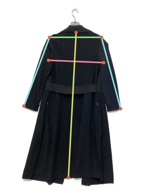 中古・古着通販】EPOCA (エポカ) エミラーノニットコート ブラック