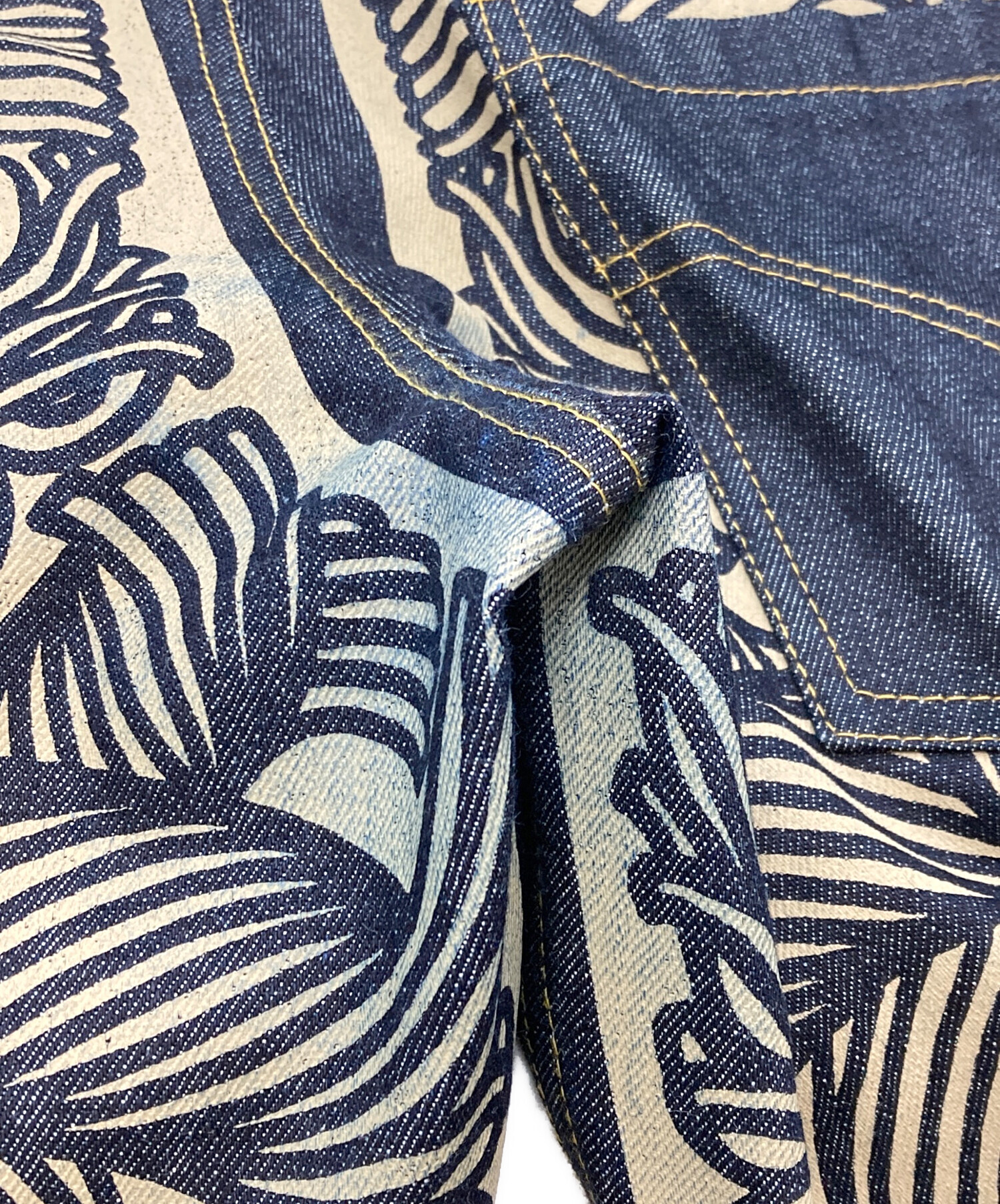 中古・古着通販】NEMETH (ネメス) 18AW立体裁断デニムパンツ