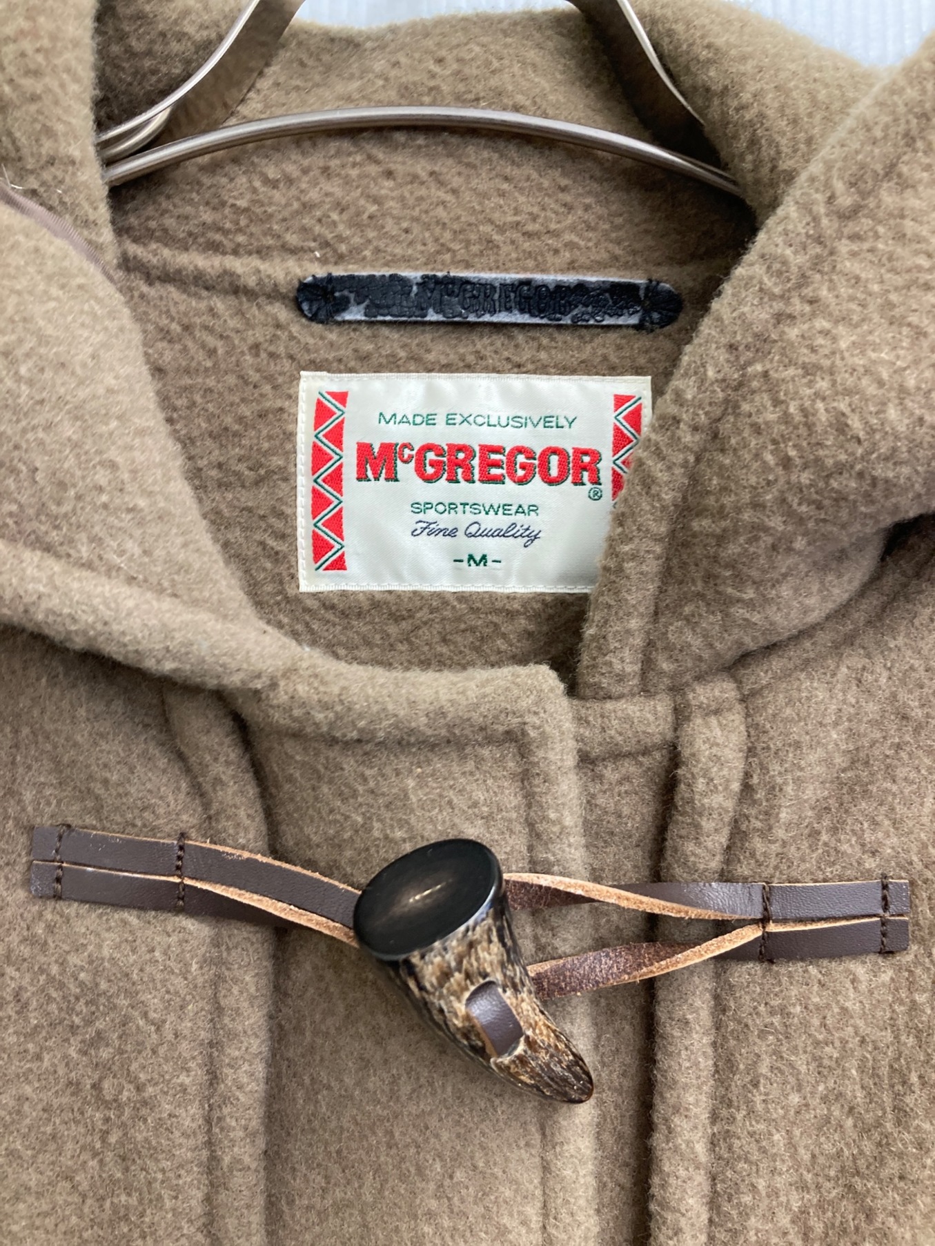 中古・古着通販】McGREGOR (マクレガー) ダッフルコート ブラウン