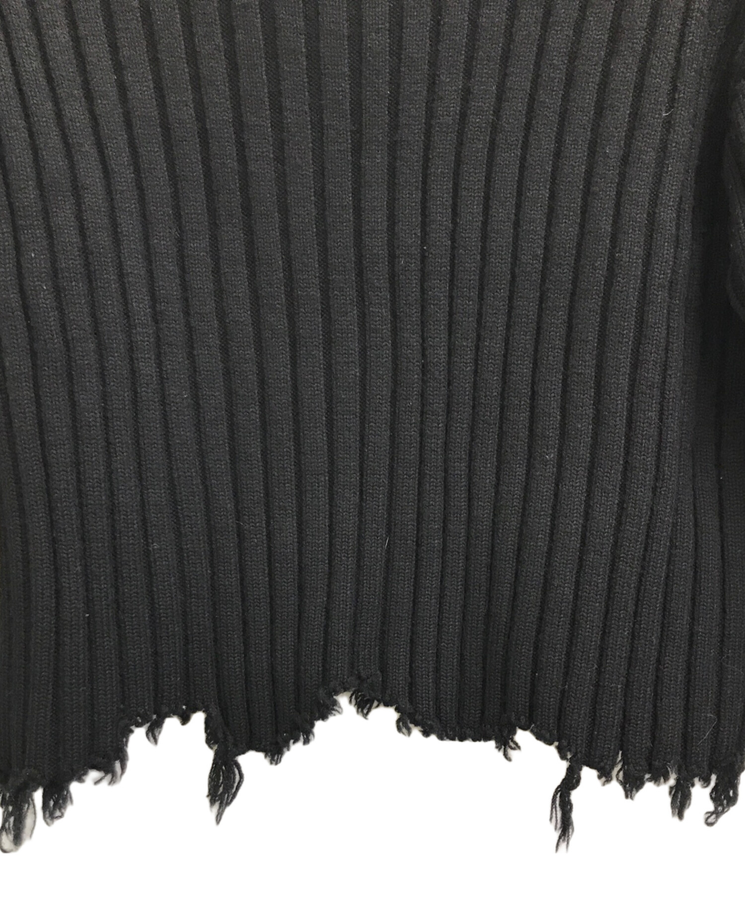 中古・古着通販】PERVERZE (パーバーズ) ハードクラッシュニットプル