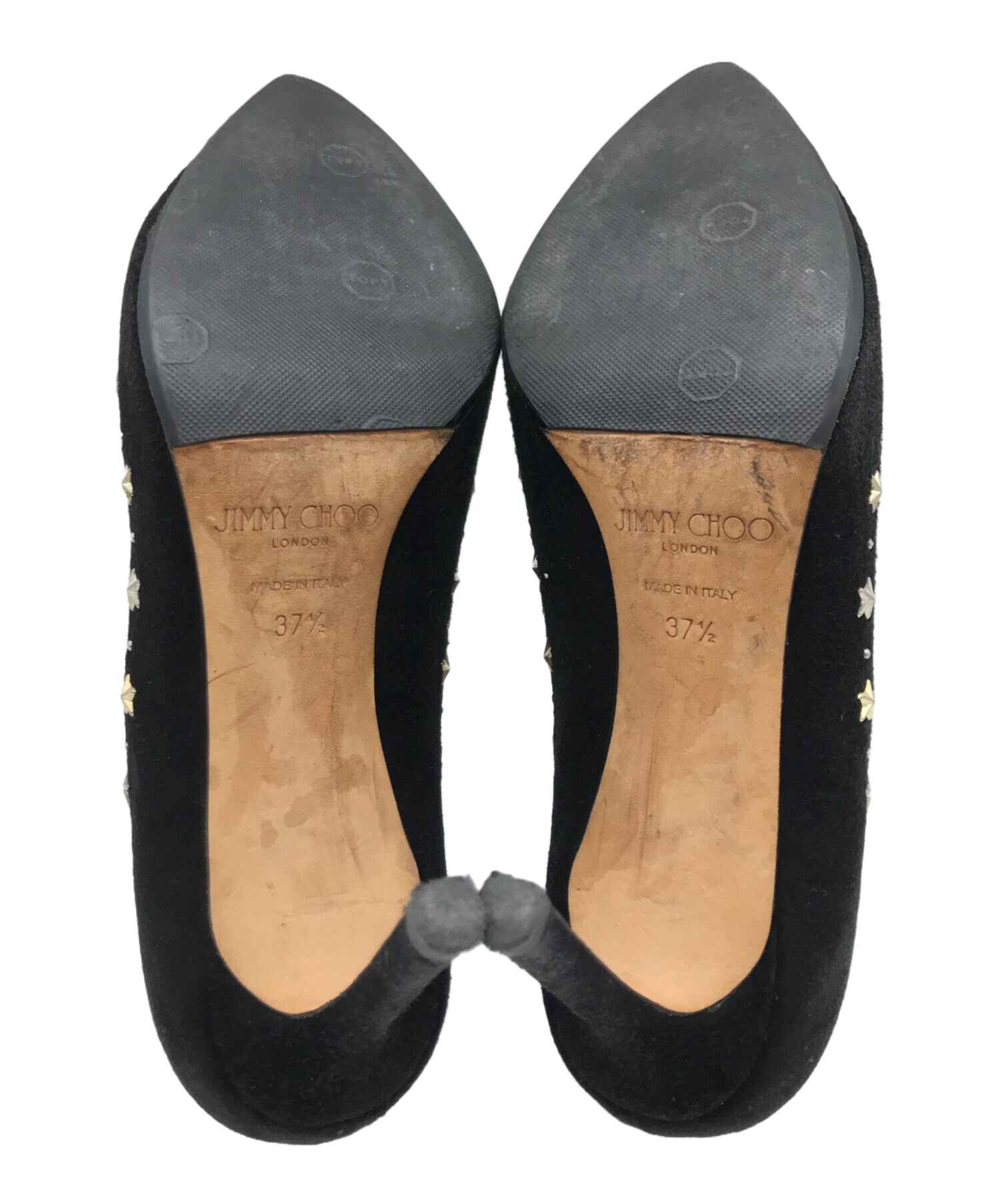 中古・古着通販】JIMMY CHOO (ジミーチュウ) スタースタッズパンプス